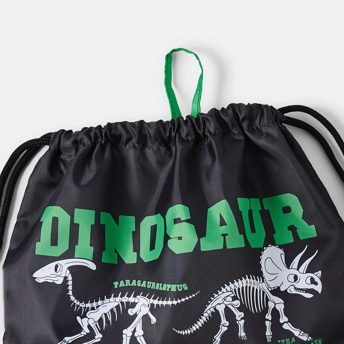 4 Drawstring Bag Dinobone 2, 4 of 4