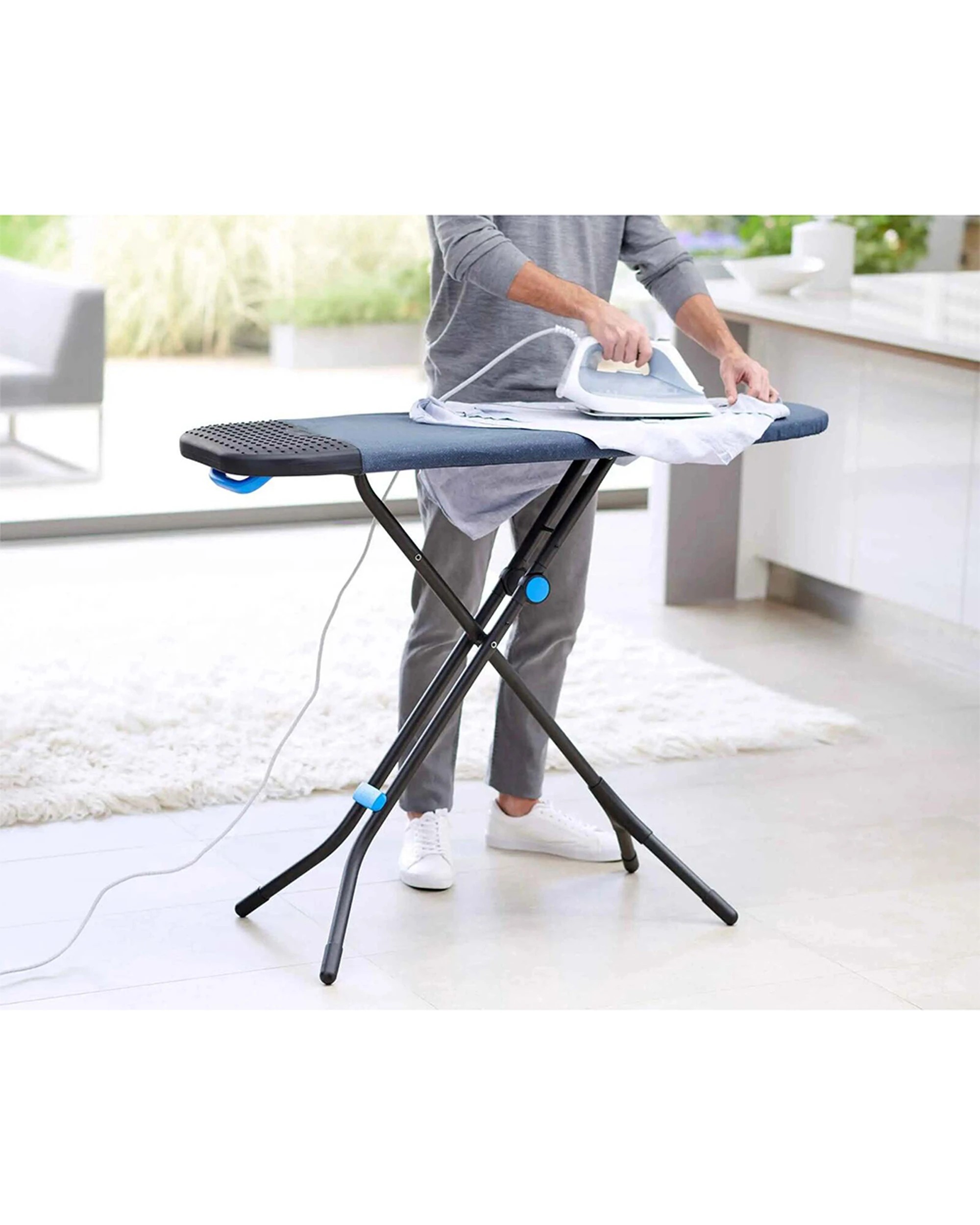 2 Joseph Joseph Glide Plus Easy-Store Ironing Board Adjustable Height - Multi, 2 of 6