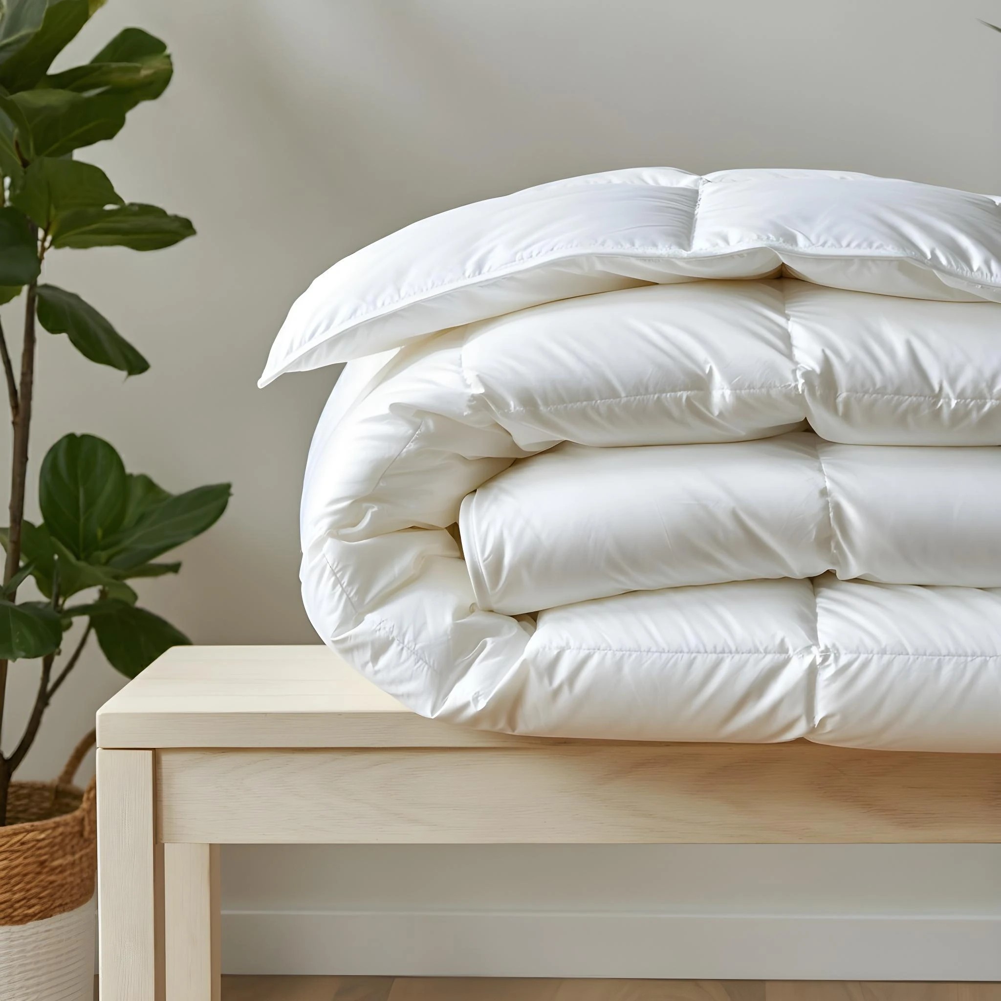 5 Royal Comfort 800GSM Down Alternative Quilt Hotel Grade Microfibre Cover - Super King Bed - White, 5 of 5