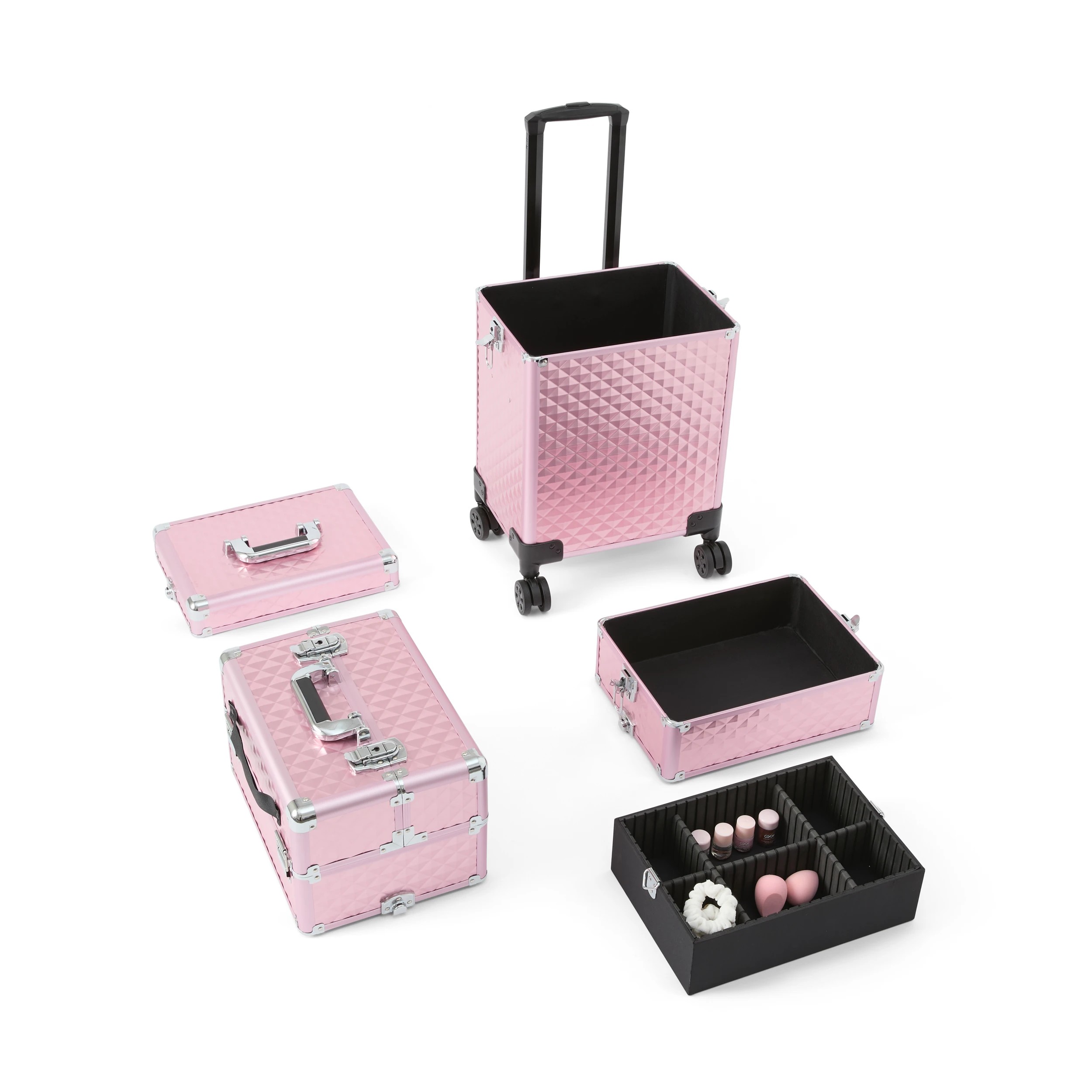 8 OXX Cosmetics 3-in-1 Beauty Case with Wheels, 8 of 9