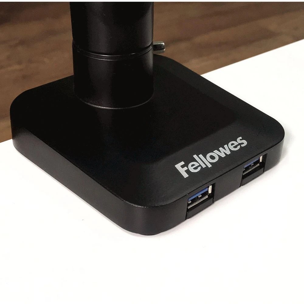 6 Fellowes Platinum Series Single Monitor Arm 17-40", 6 of 10