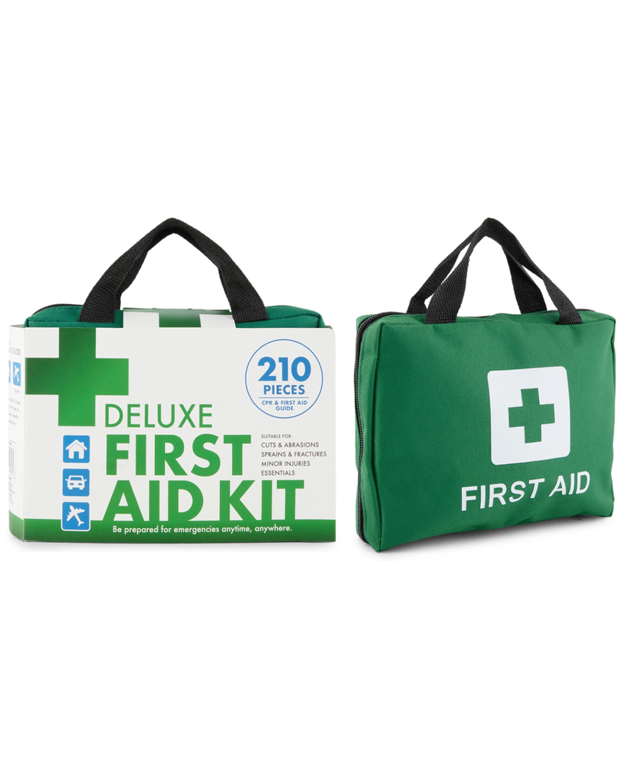 2 BR Home 4x 210PCS Emergency First Aid Kit Medical Travel Set Workplace, 2 of 3