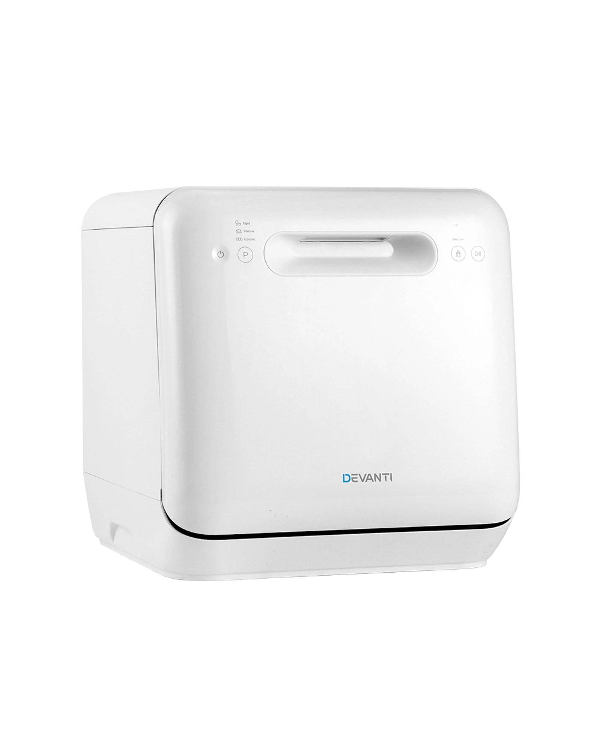 3 Devanti 3 Place Settings Benchtop Dishwasher - White, 3 of 7