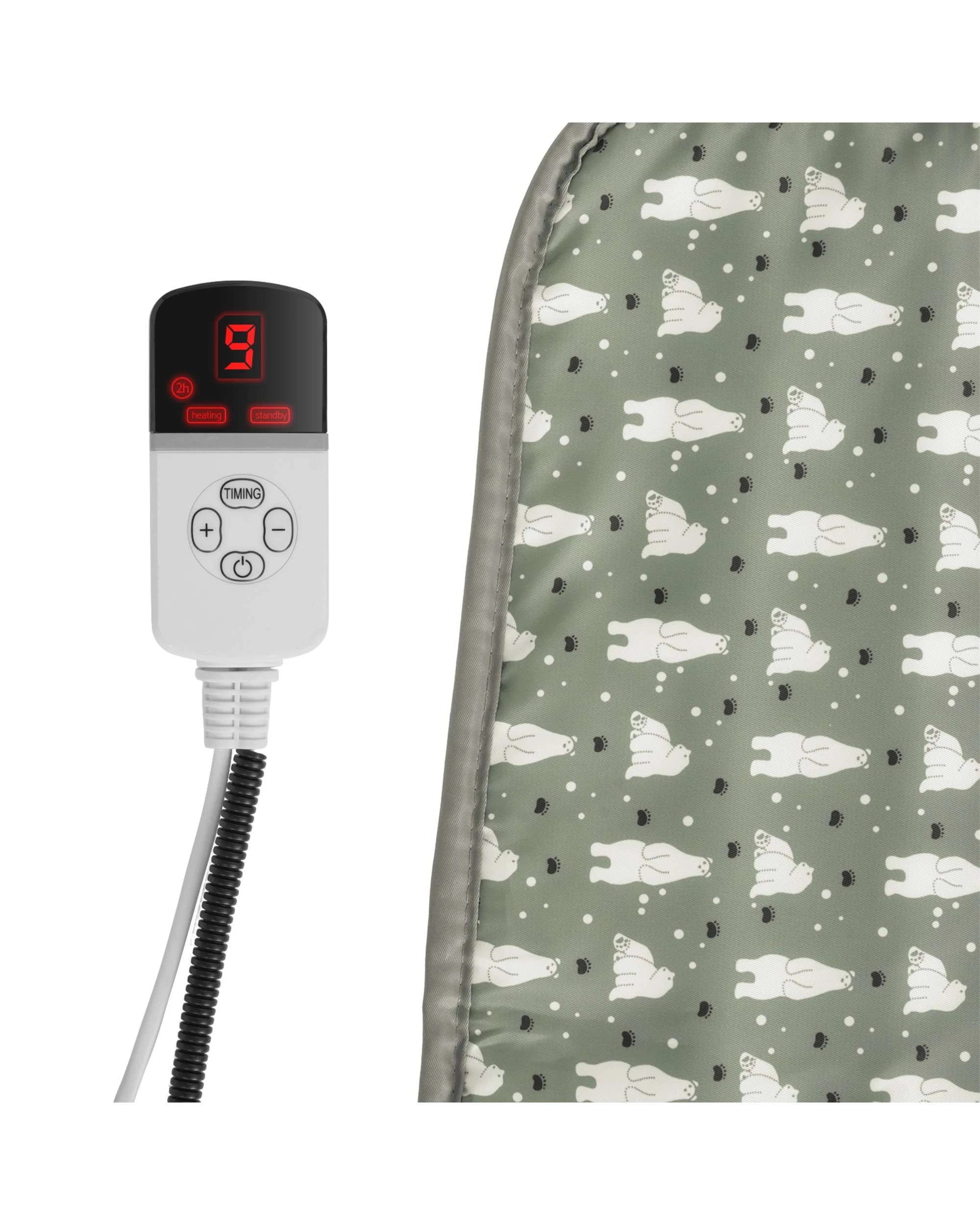 4 Advwin Pet Heating Pad 9 Temperature 4 Timer 45X45CM, 4 of 6
