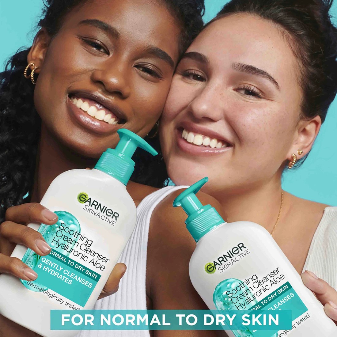 6 Garnier SkinActive Soothing Cream Cleanser 250ml - Hyaluronic Acid and Aloe Vera, 6 of 10