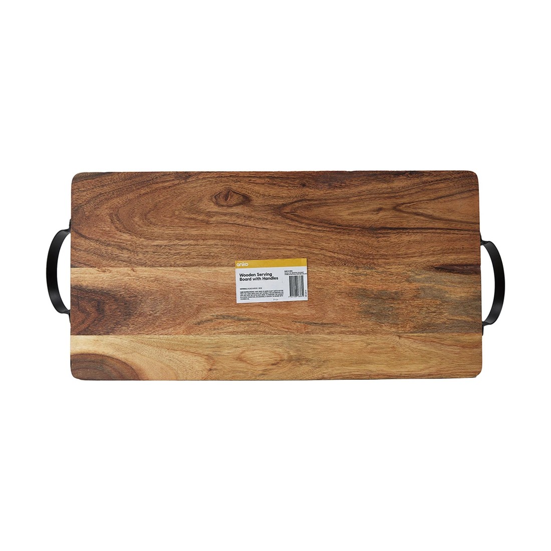 6 Wooden Serving Board with Handles, 6 of 7