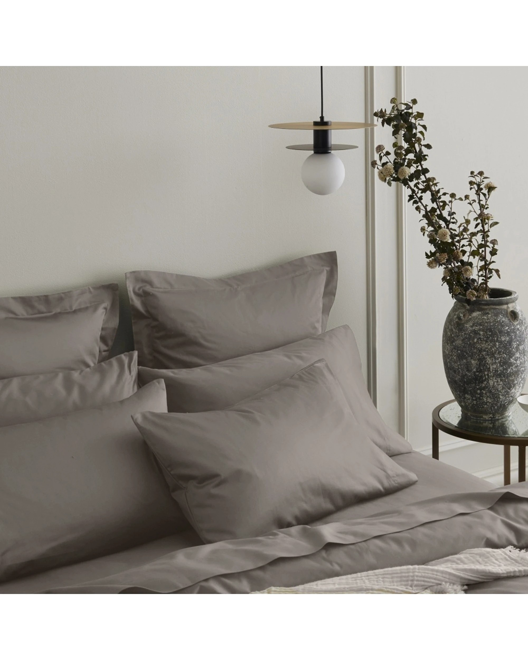 3 Bedding Co Quilt Cover Set 1200TC Egyptian Cotton Simply Taupe - King Bed - Beige, 3 of 6