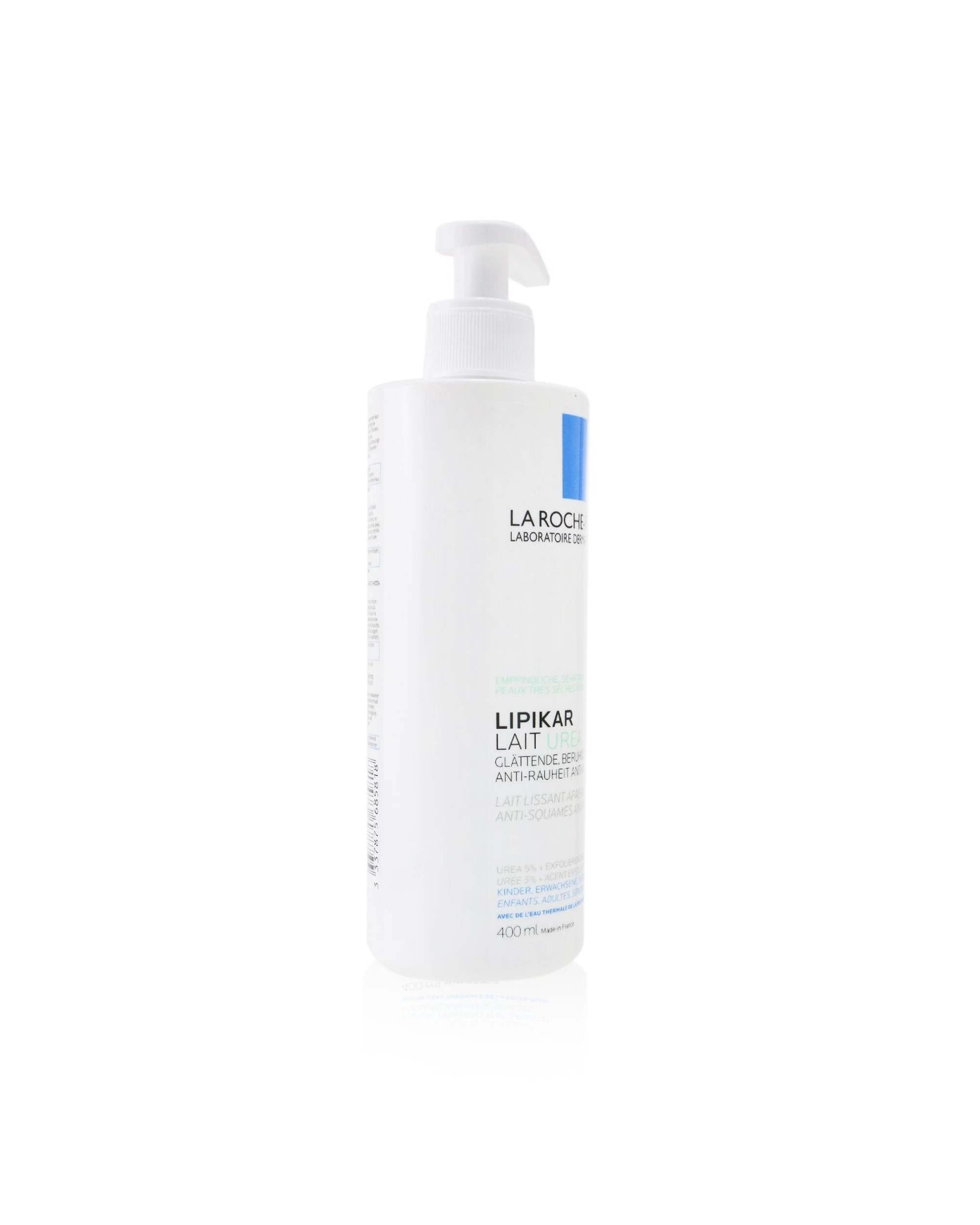 2 La Roche Posay Lipikar Lait Urea 5+ Smoothing Soothing Lotion (Anti-Flaking & Anti-Irritation) 400ml/13.5oz, 2 of 4
