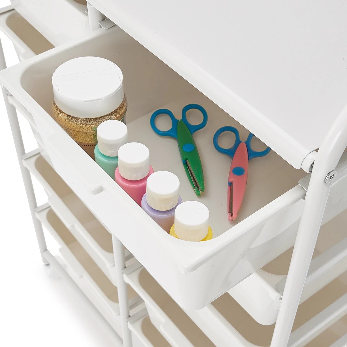 7 10 Drawer Unit - White, 7 of 10