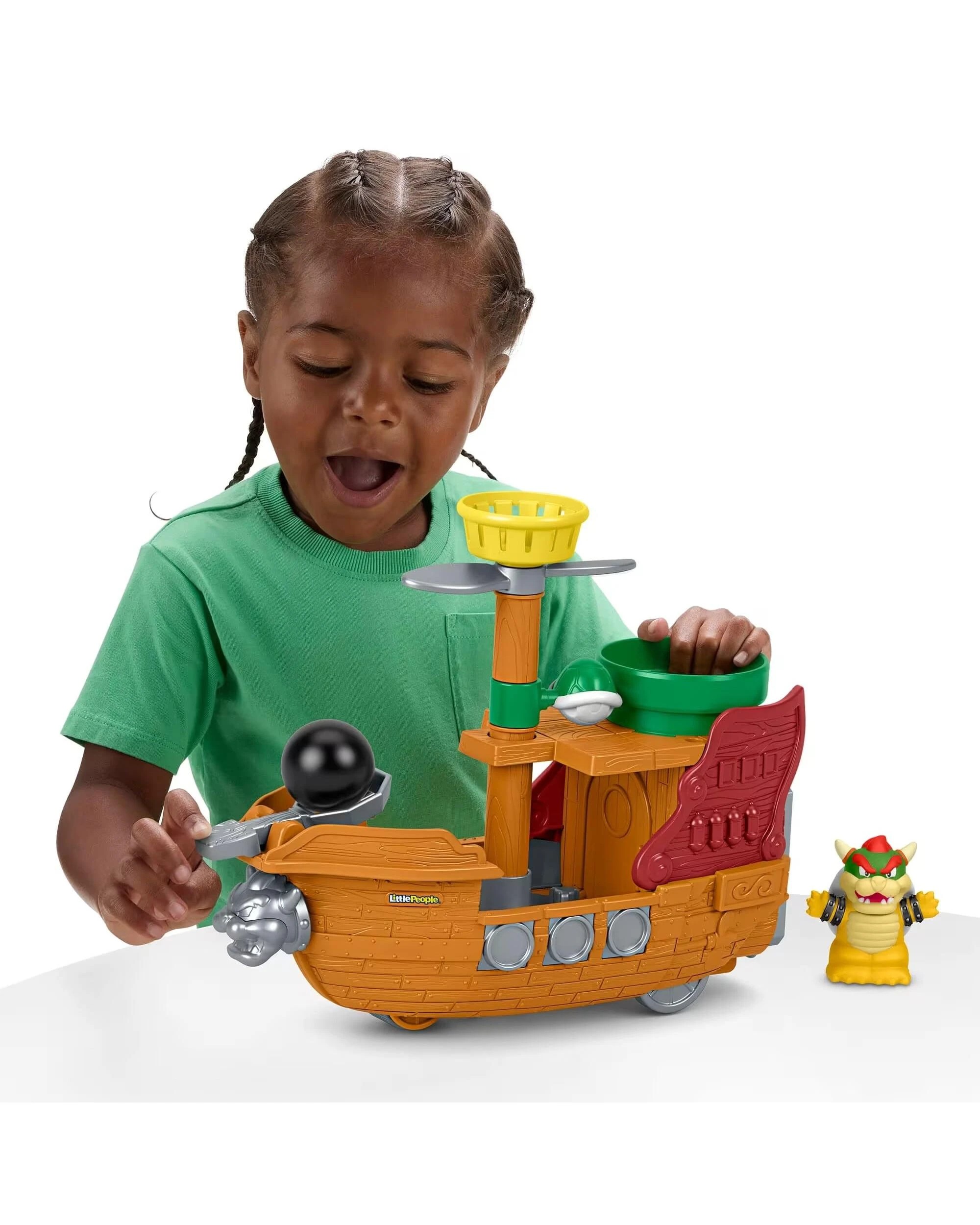 2 Fisher-Price Little People My Mario Bowser's Airship Playset, 2 of 6
