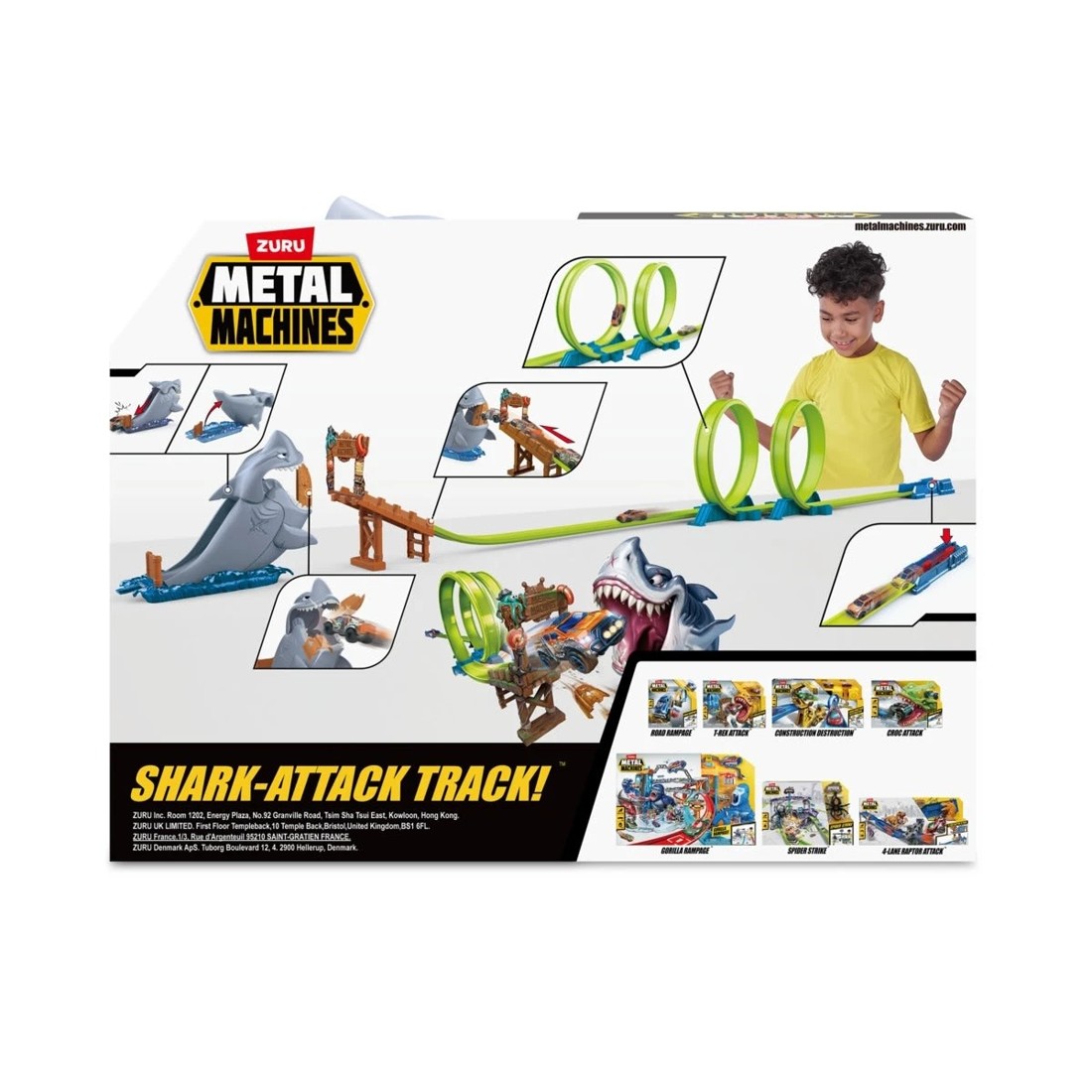 9 Zuru Metal Machines Shark Attack Track, 9 of 9