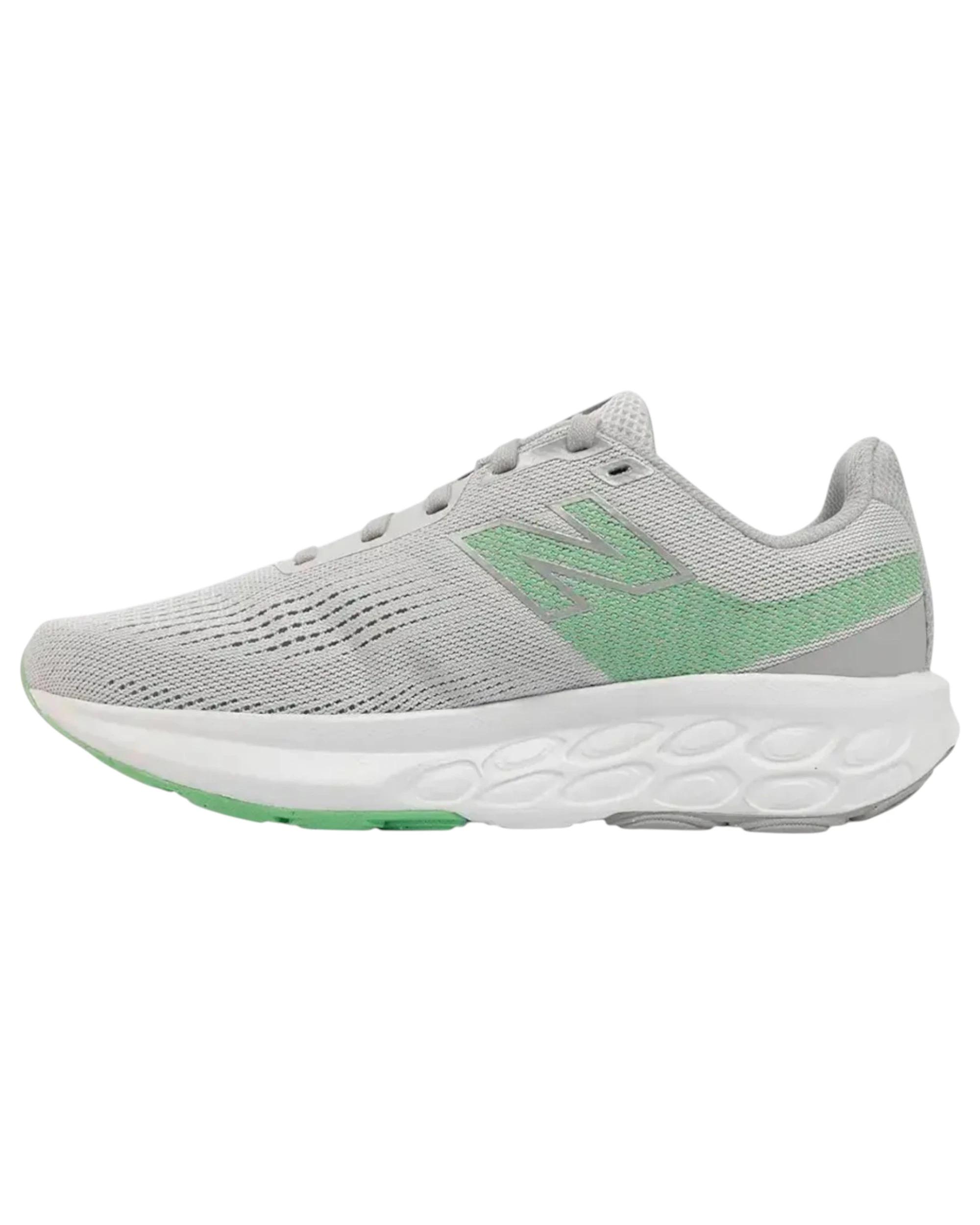 2 New Balance Womens Fresh Foam 520 v9 Grey/ Green Athletic Running Shoes GREY/GREEN, 2 of 6