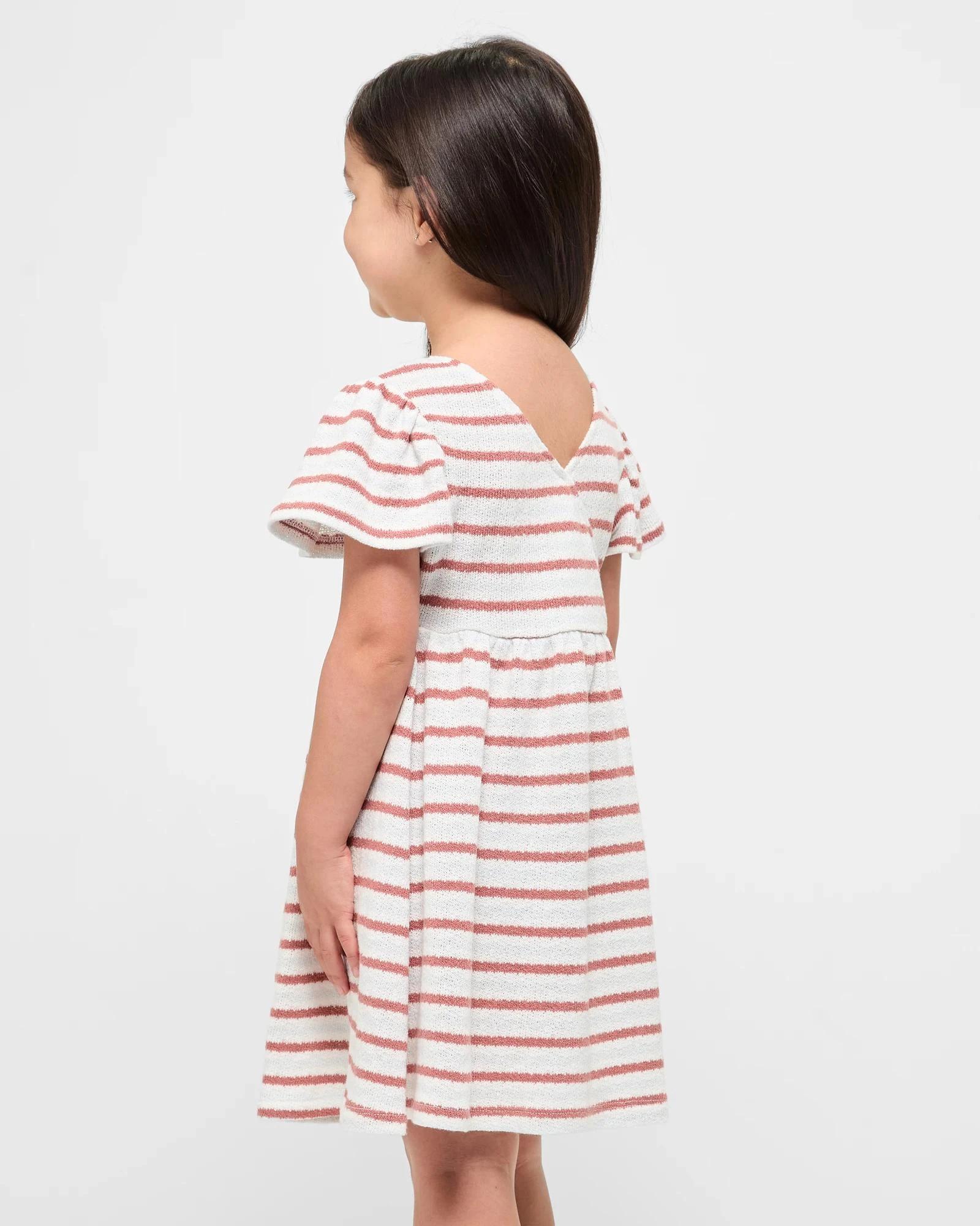 3 Target Australian Cotton Blend Textured Knit Dress STRIPE, 3 of 5
