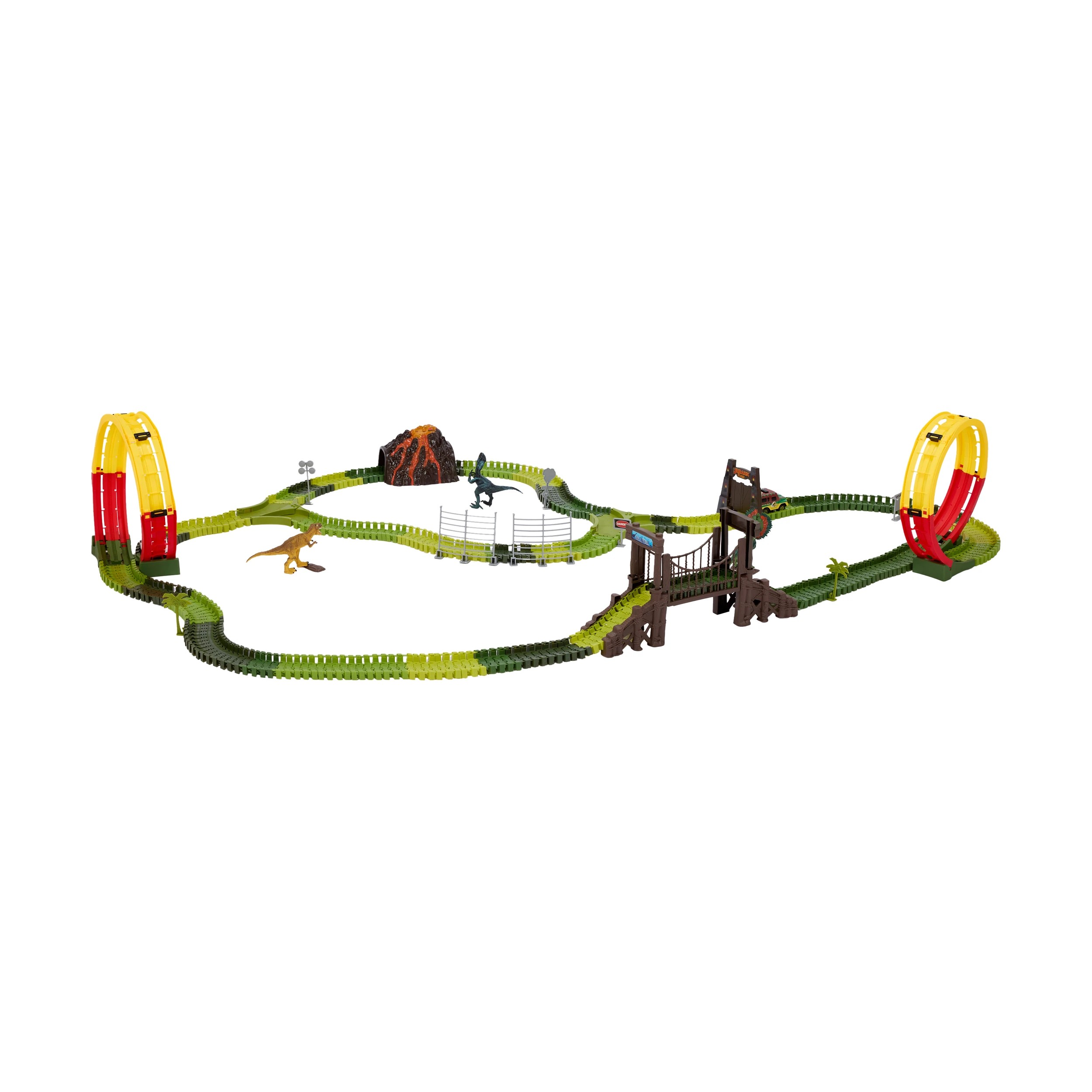 5 Jurassic Park Dinosaur Super Loop Track Set, 5 of 10