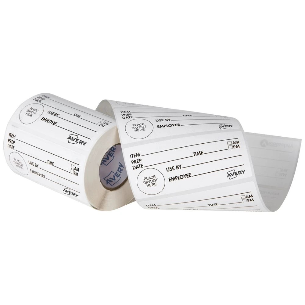 1 Avery Shelf Life Labels 500 Pack, 1 of 2
