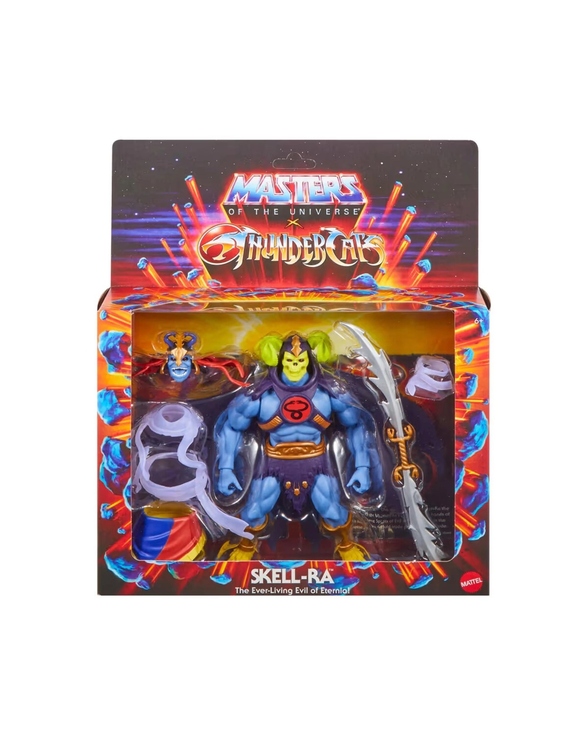 1 Masters of the Universe Origins X Thundercats Skell-Ra Action Figure, 1 of 6