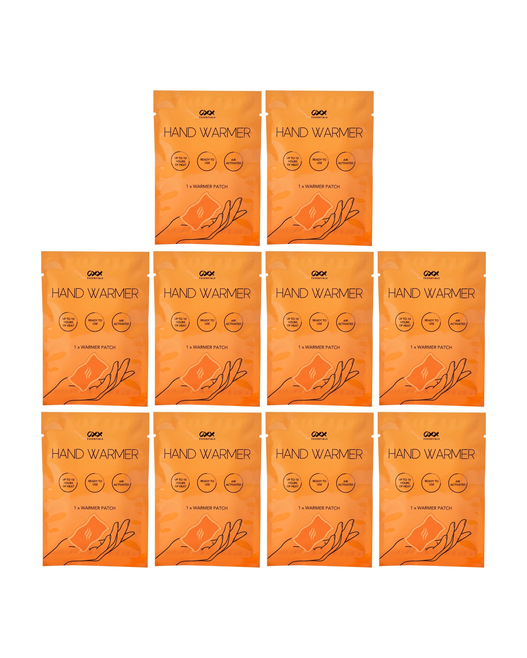 1 OXX Essentials 10 Pack Hand Warmers, 1 of 5