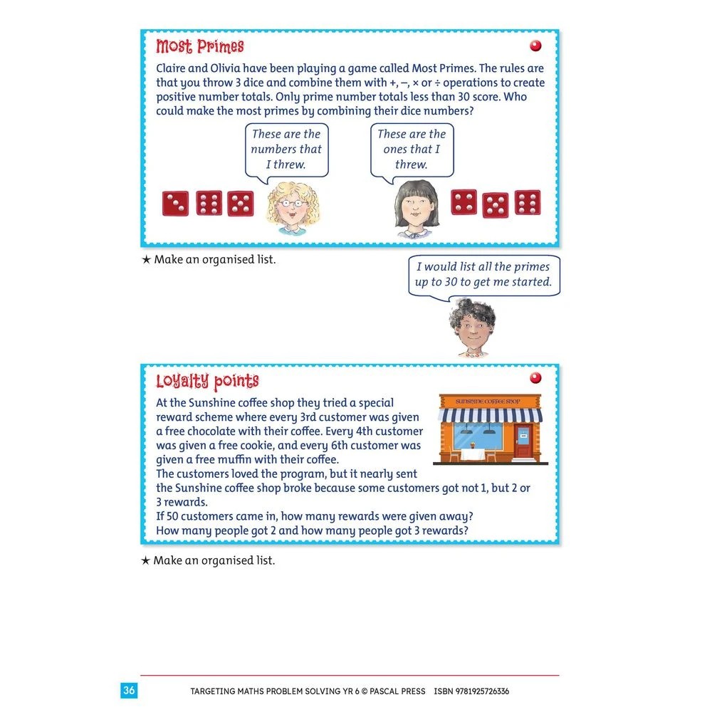 5 Targeting Maths Problem Solving Year 6, 5 of 8