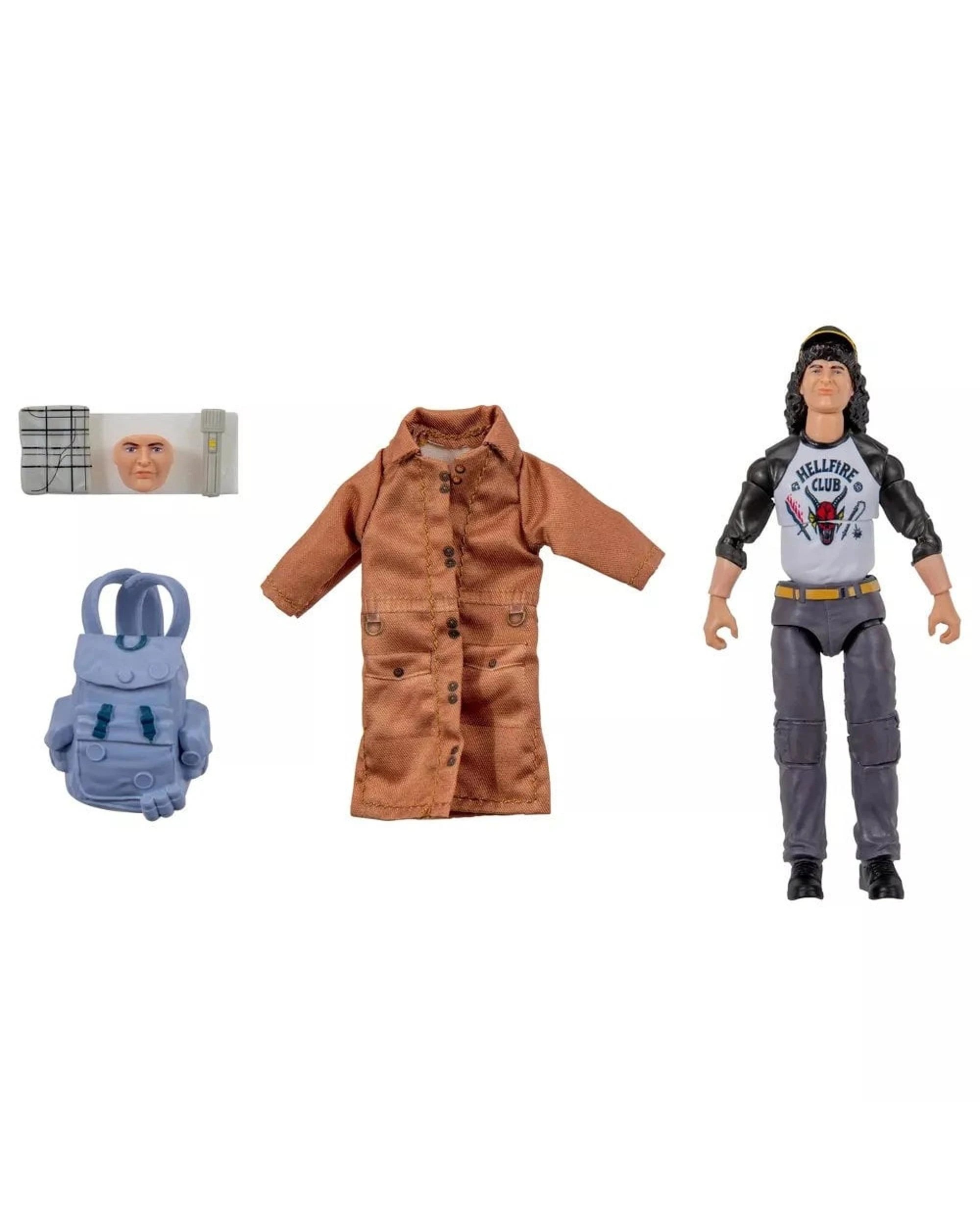 6 Stranger Things Dustin Upside Down Collector Figure, 6 of 9