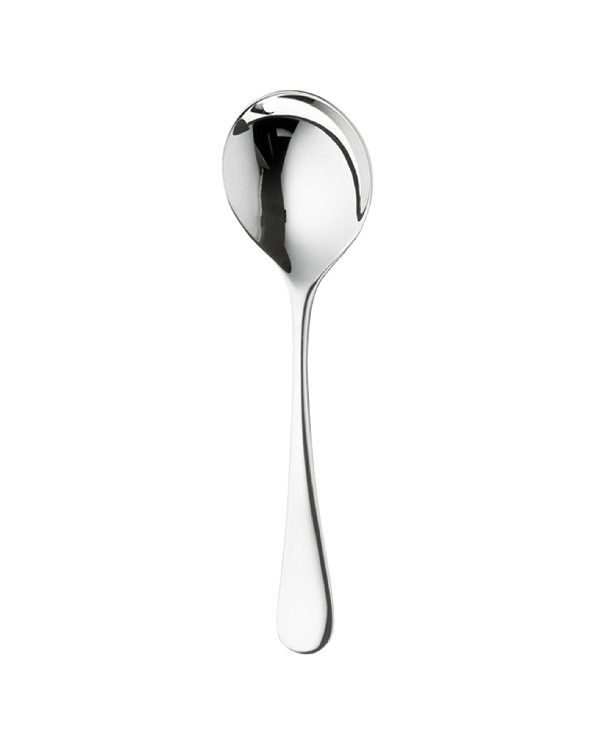 2 Robert Welch 4x Radford Utensils Collection Round Bowl Soup Spoon Stainless Steel - Silver, 2 of 2