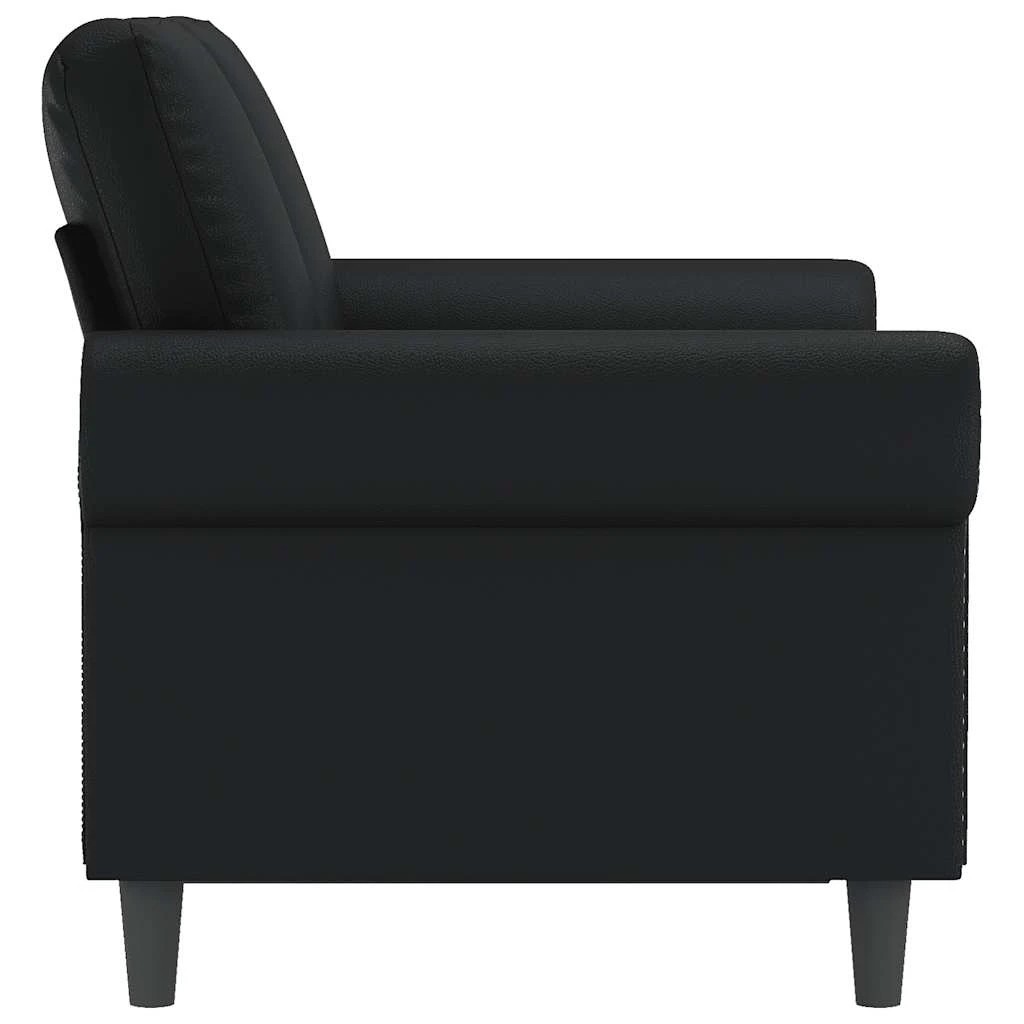 4 Vidaxl Sofa - Black, 4 of 8