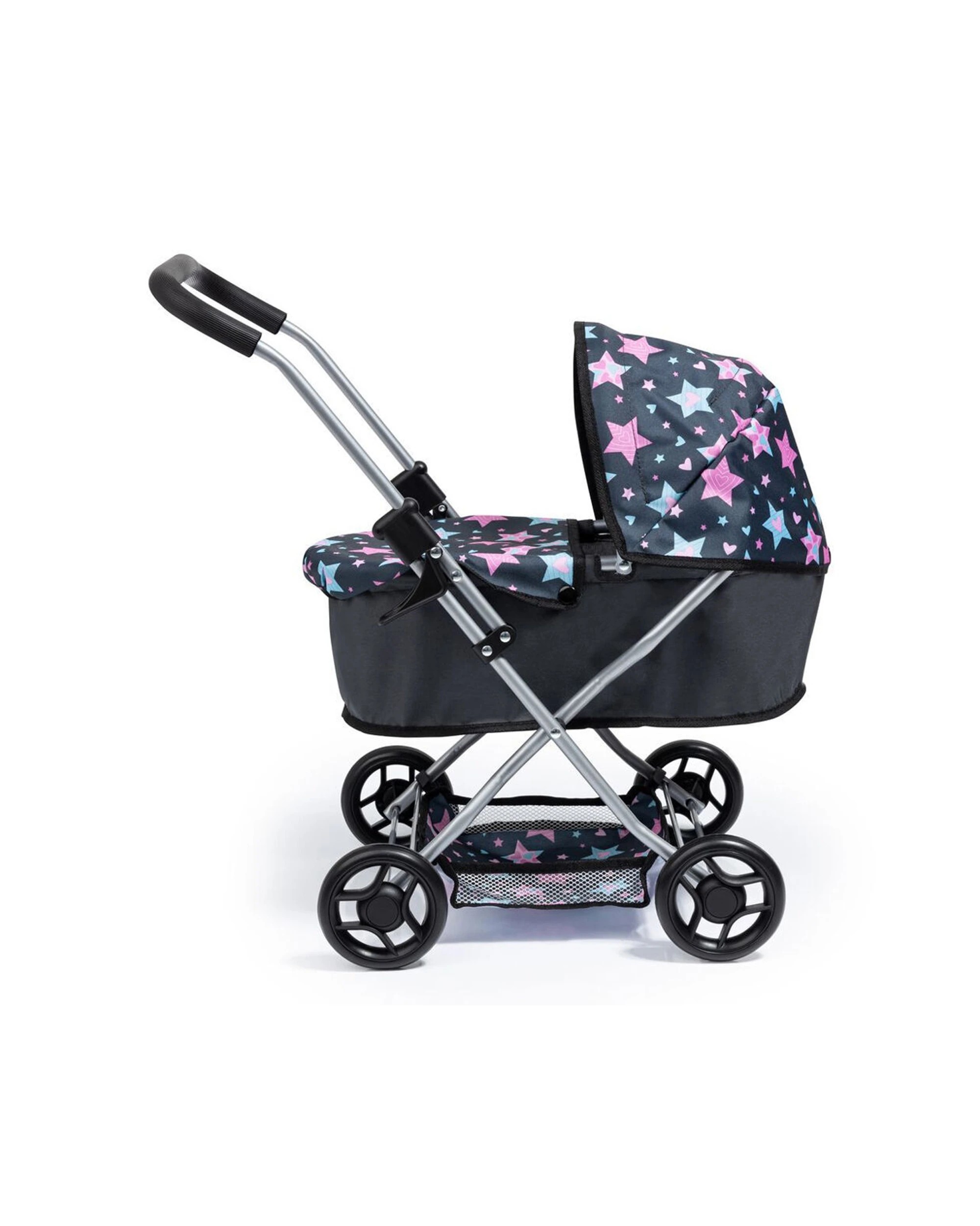 3 Bayer Doll Pram Kids Stroller Pretend Play Foldable Doll Carriage - Multi, 3 of 5