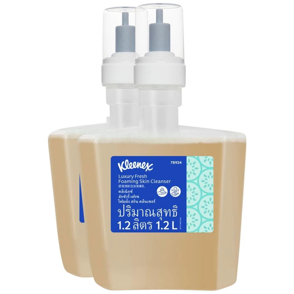 4 Kleenex Luxury Foam Skin Cleanser 78924 1.2L, 4 of 8