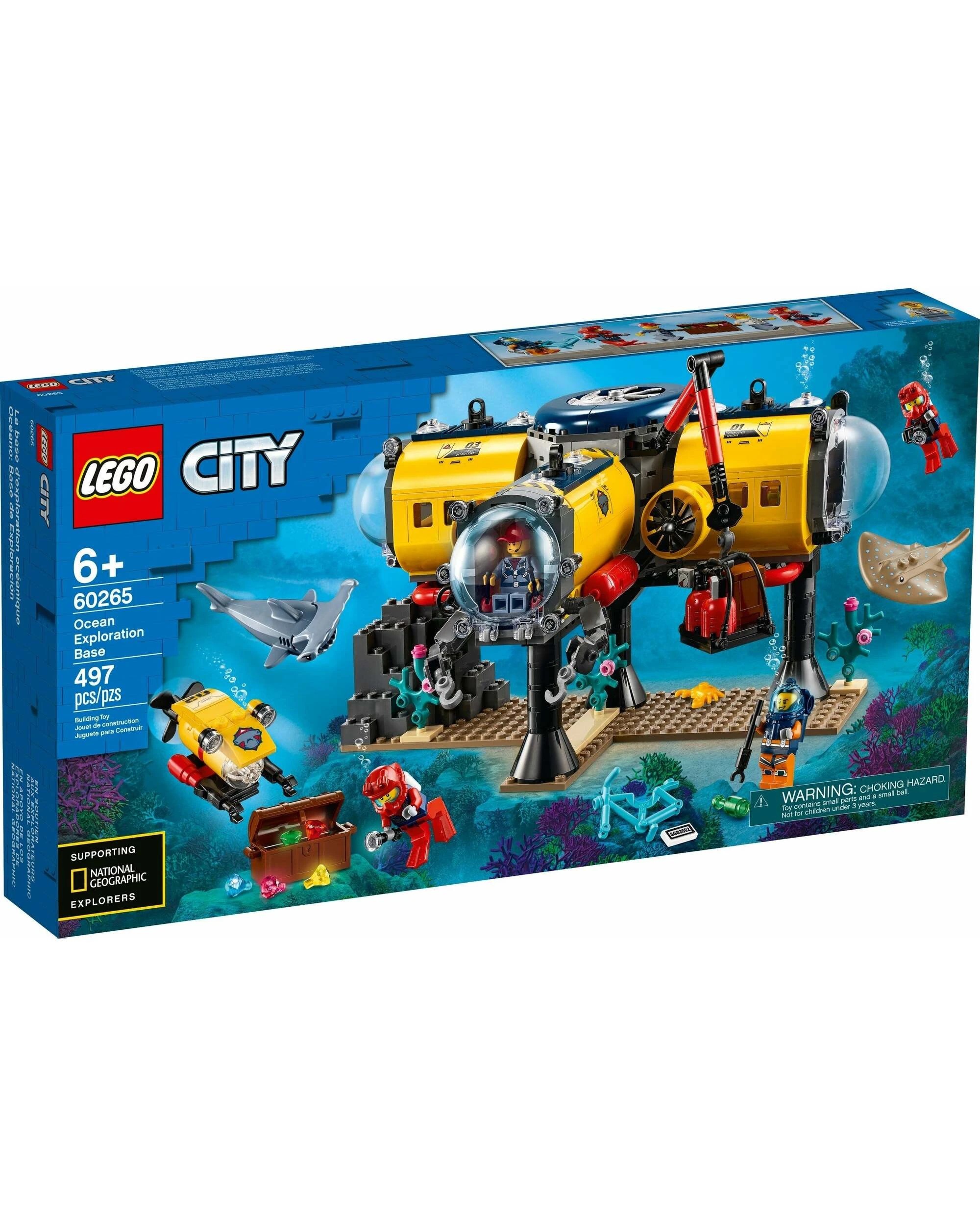 1 Lego City 60265 Ocean Exploration Base, 1 of 3