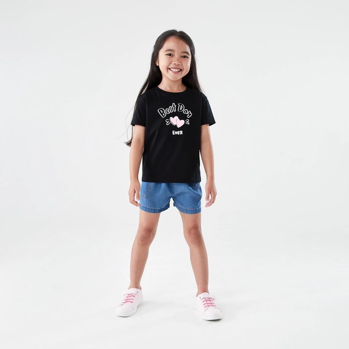5 Printed T-shirt BEST DAY EVER BLACK, 5 of 6