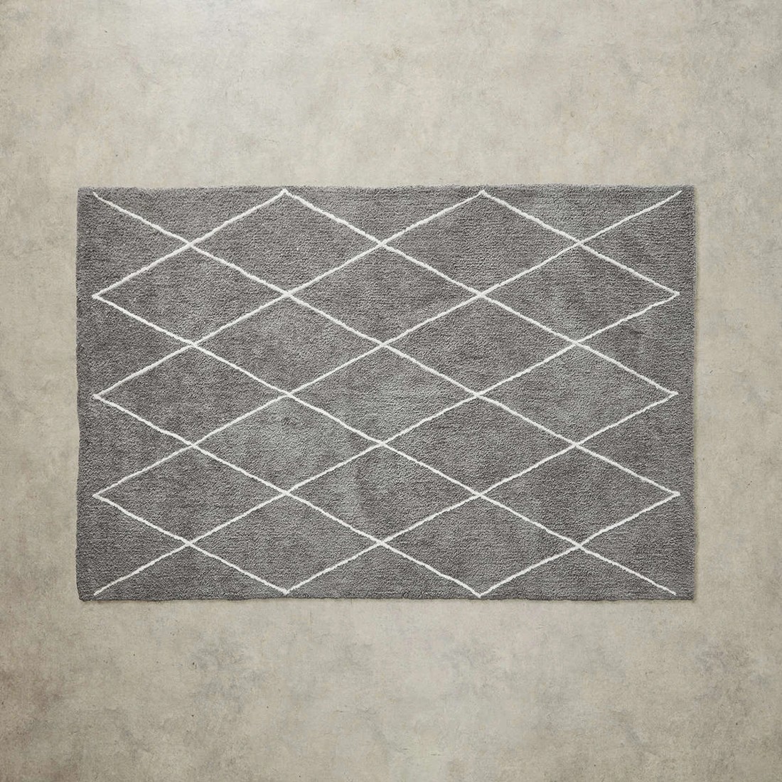 4 Trellis Rug - Grey, Extra Large - 270cm x 180cm, 4 of 6
