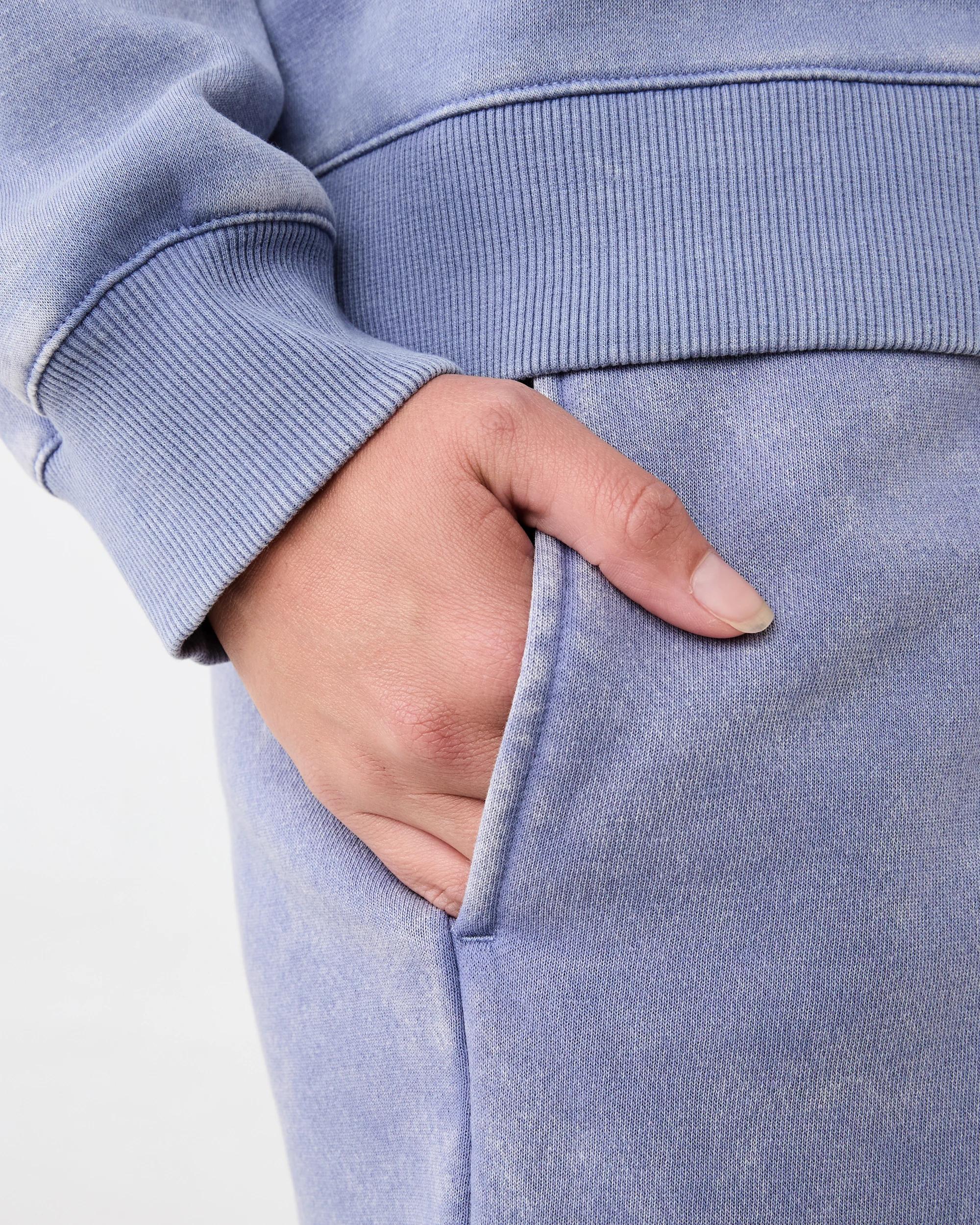 5 Washed Relaxed Shorts Bluestone, 5 of 8