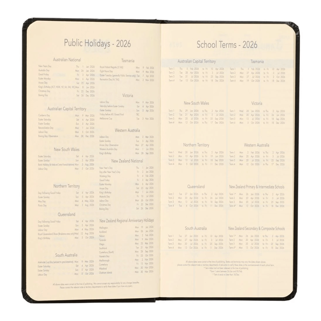 4 Keji Slim Week to View 2026 Diary Black, 4 of 7