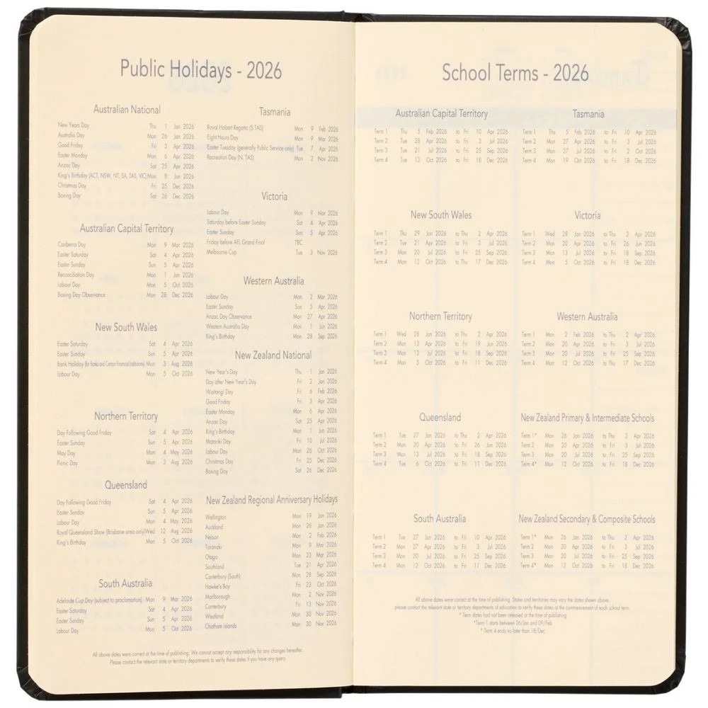 4 Keji Slim Week to View 2026 Diary Black, 4 of 7