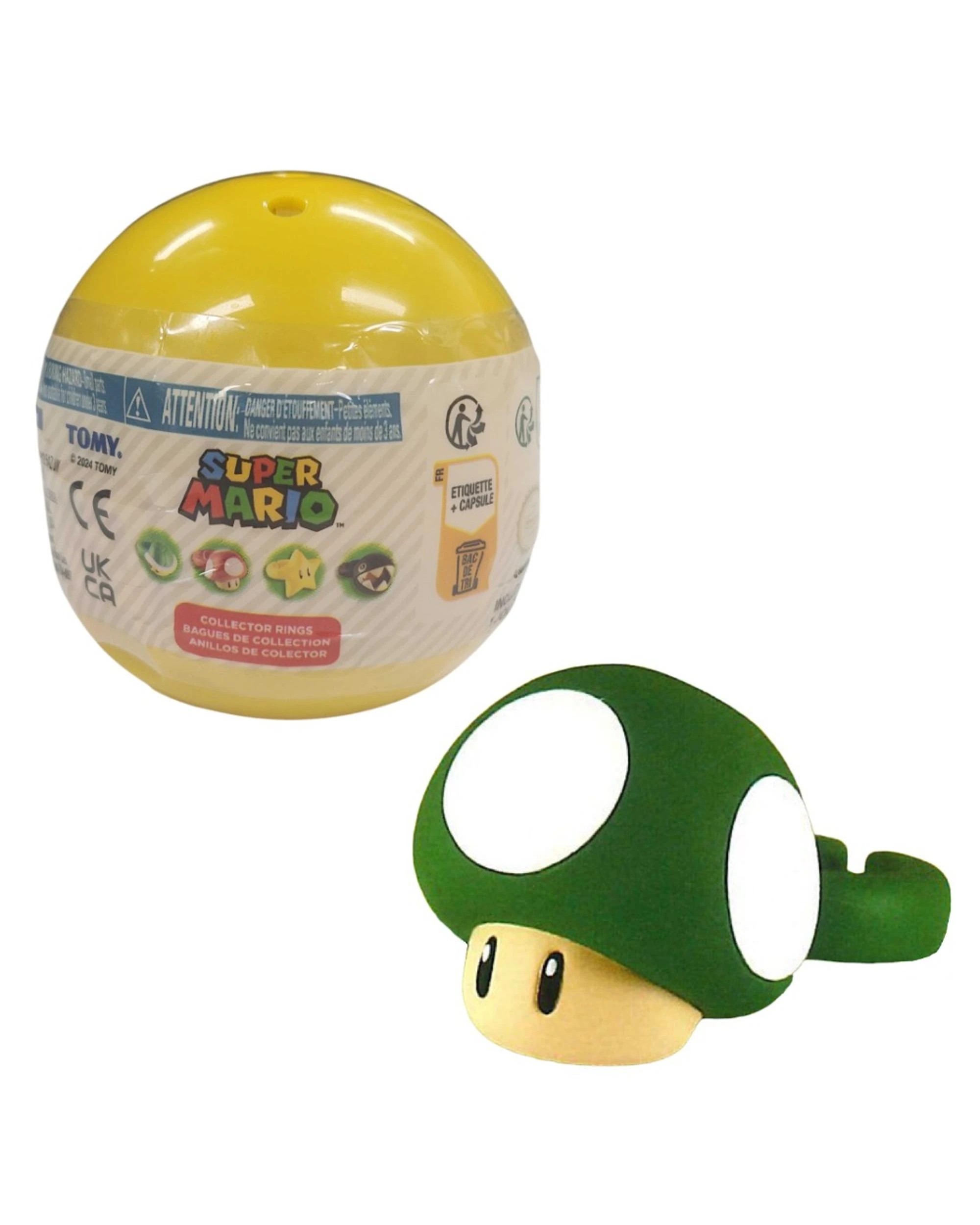 1 Super Mario Bros Collectors Ring Blind Capsule, 1 of 4