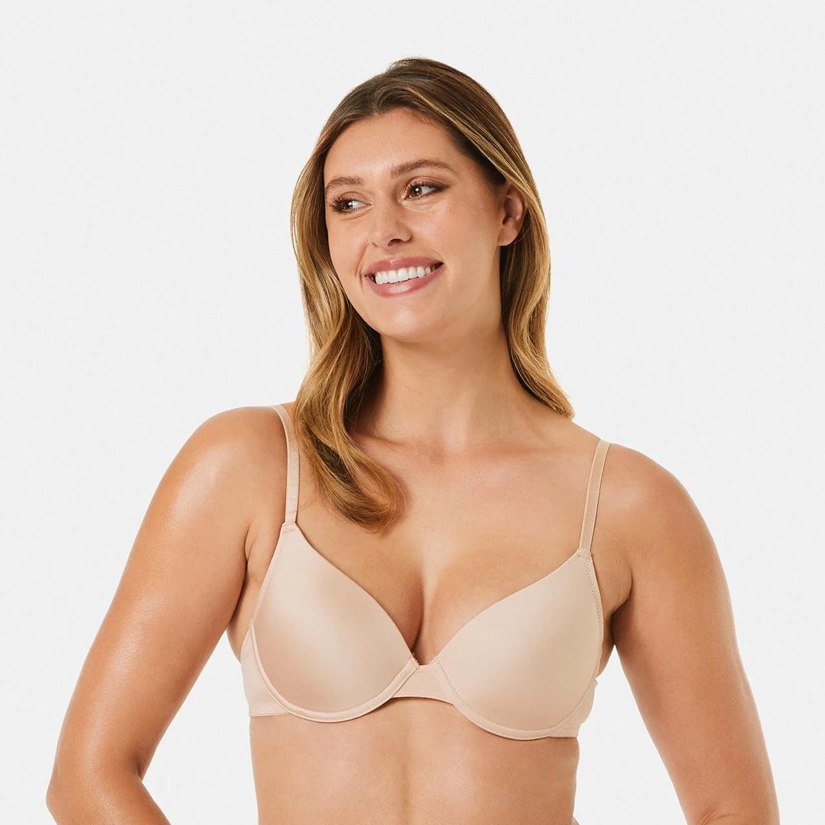1 T-shirt Bra BEIGE, 1 of 5