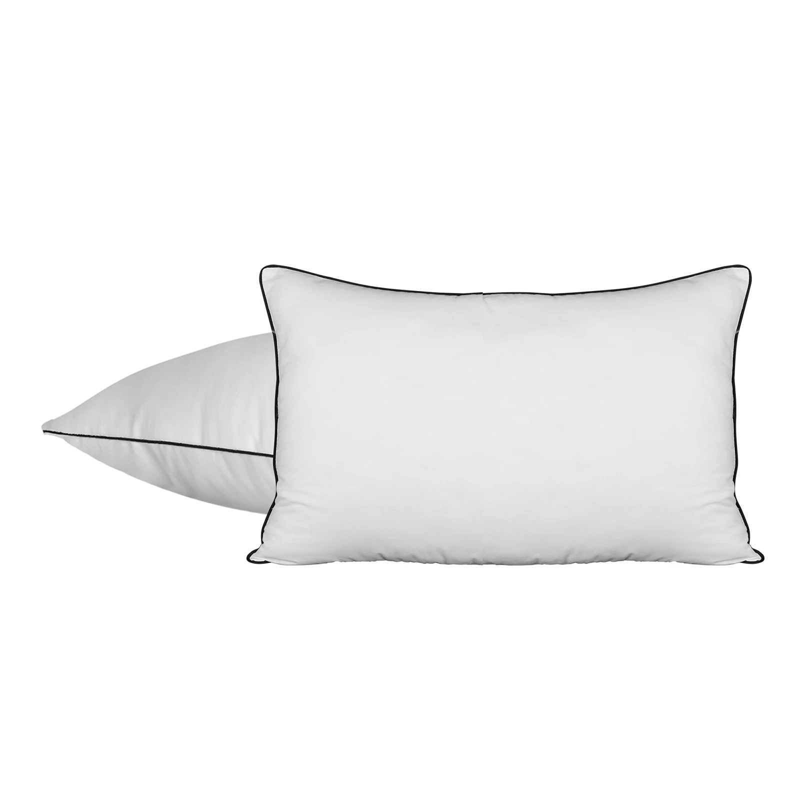 4 Bedra Bedding 2X Pillow Duck Feather Down Pillows Cotton - White, 4 of 10