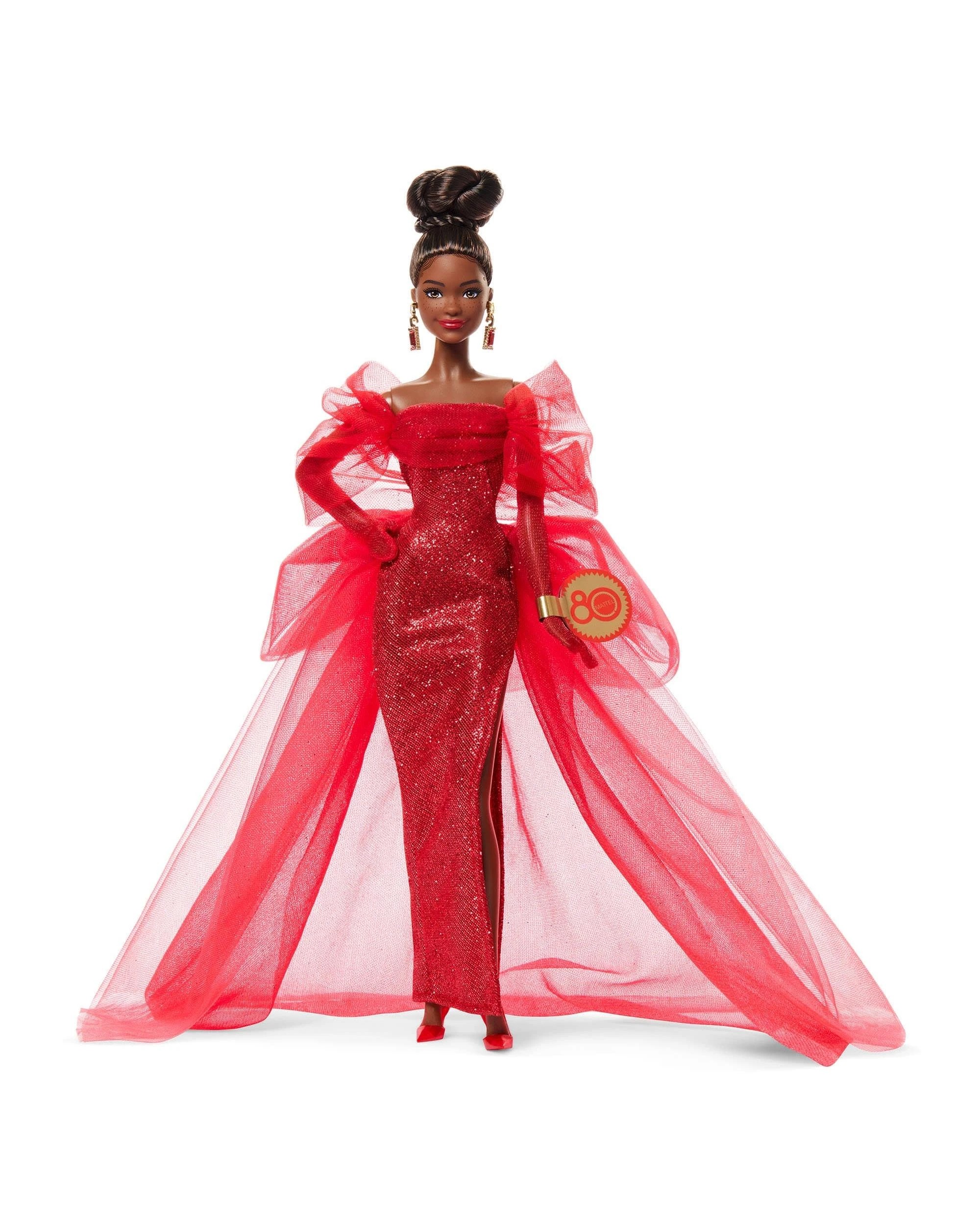 2 Barbie Signature Mattel 80th Anniversary Brunette Doll, 2 of 10