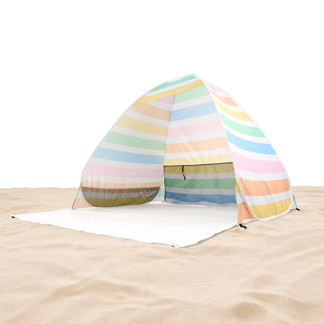 1 Pop Up Beach Shelter - Gelato Stripe, 1 of 9