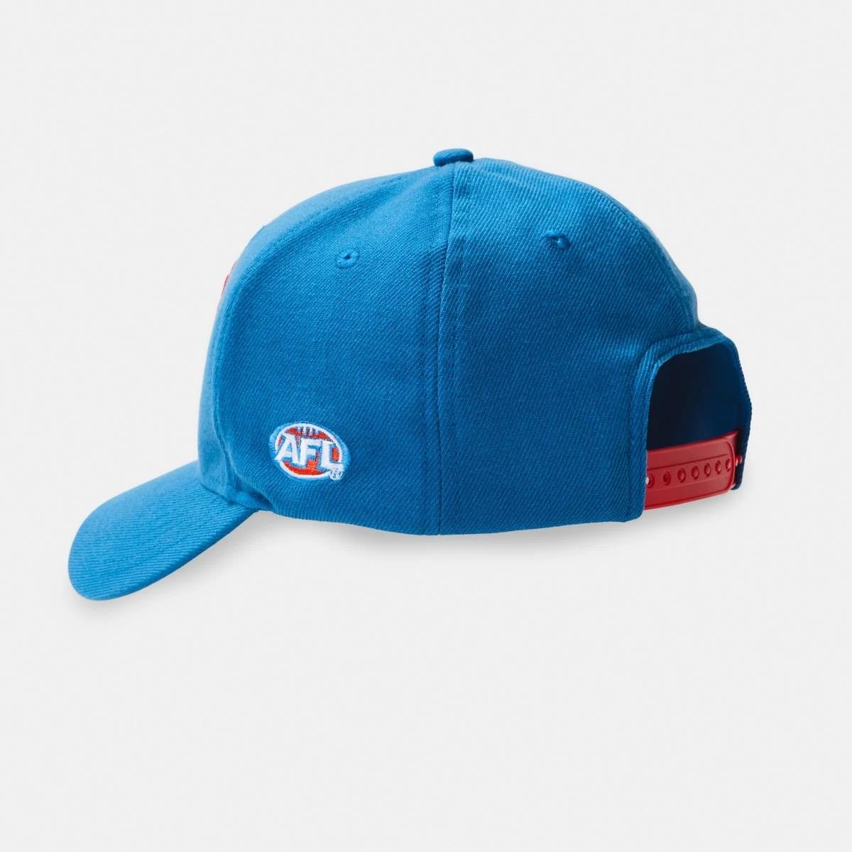 2 Official AFL Adult Cap Bulldogs, 2 of 6