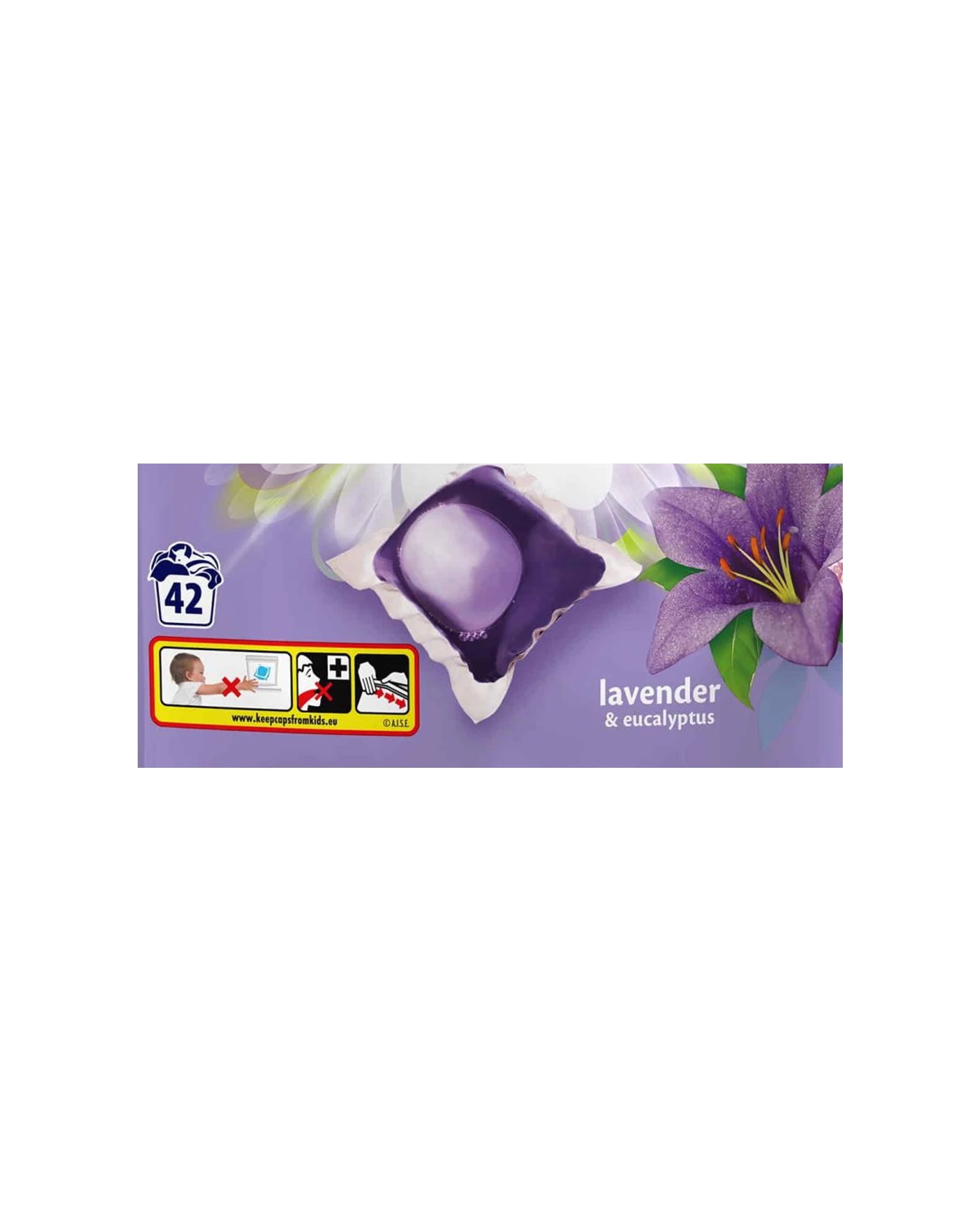 3 Omo Laundry Capsules 42pcLavender Laundry CapsulesLaundry Detergent, 3 of 3