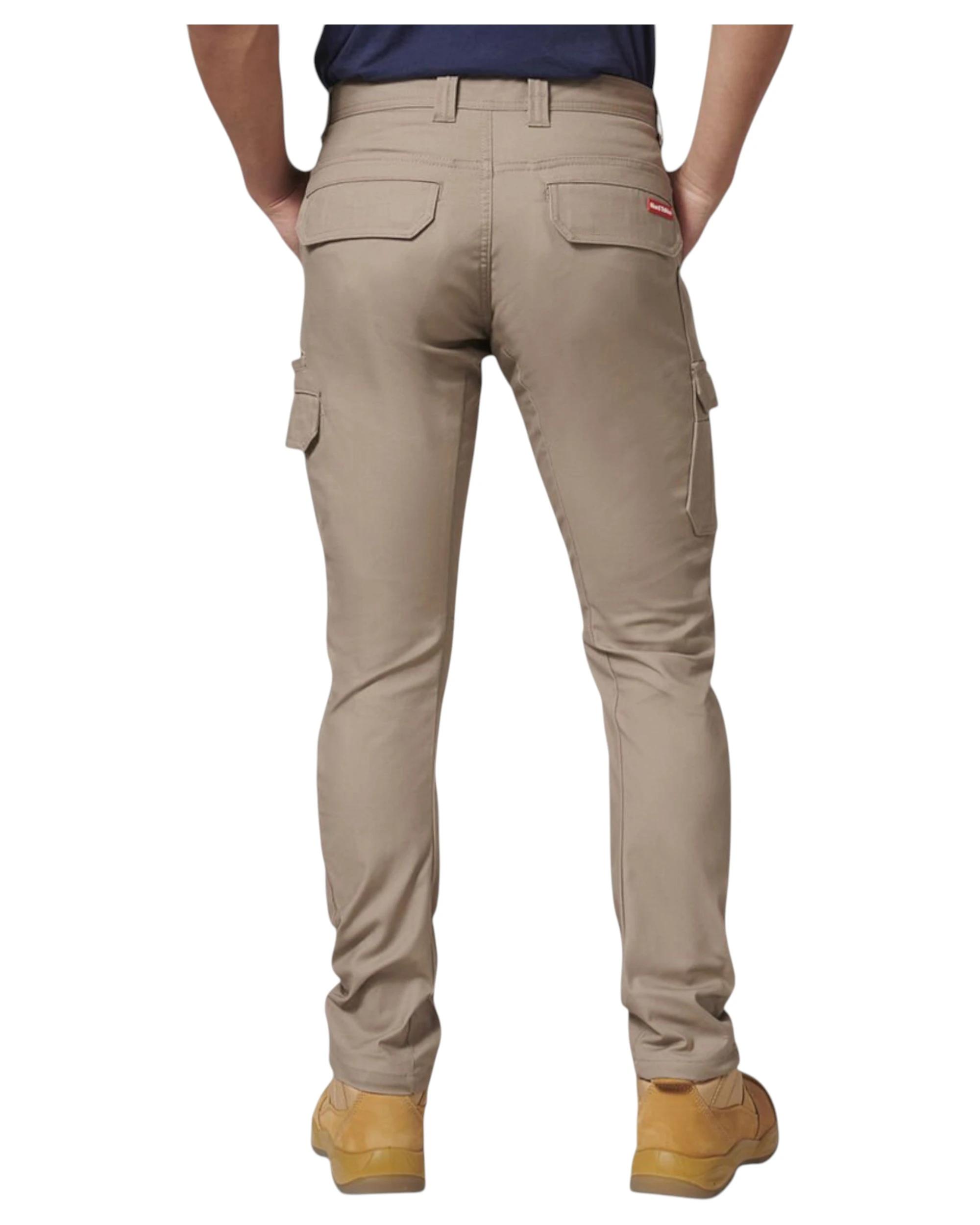5 Hard Yakka Mens 3056 Stretch Canvas Cargo Pants Desert DESERT, 5 of 10