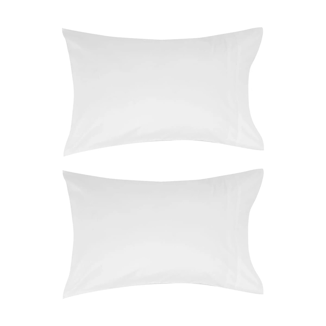 1 2 Pack 500 Thread Count Australian Grown Cotton Standard Pillowcases - White, 1 of 5