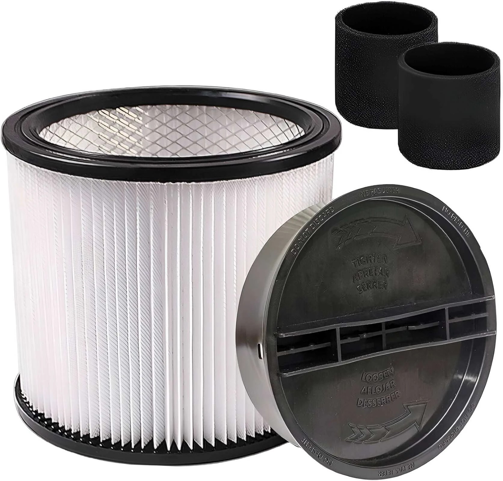 1 Hygieia Filter Pack For Shop-Vac Wet & Dry Vacuum Cleaners - White - White, 1 of 4