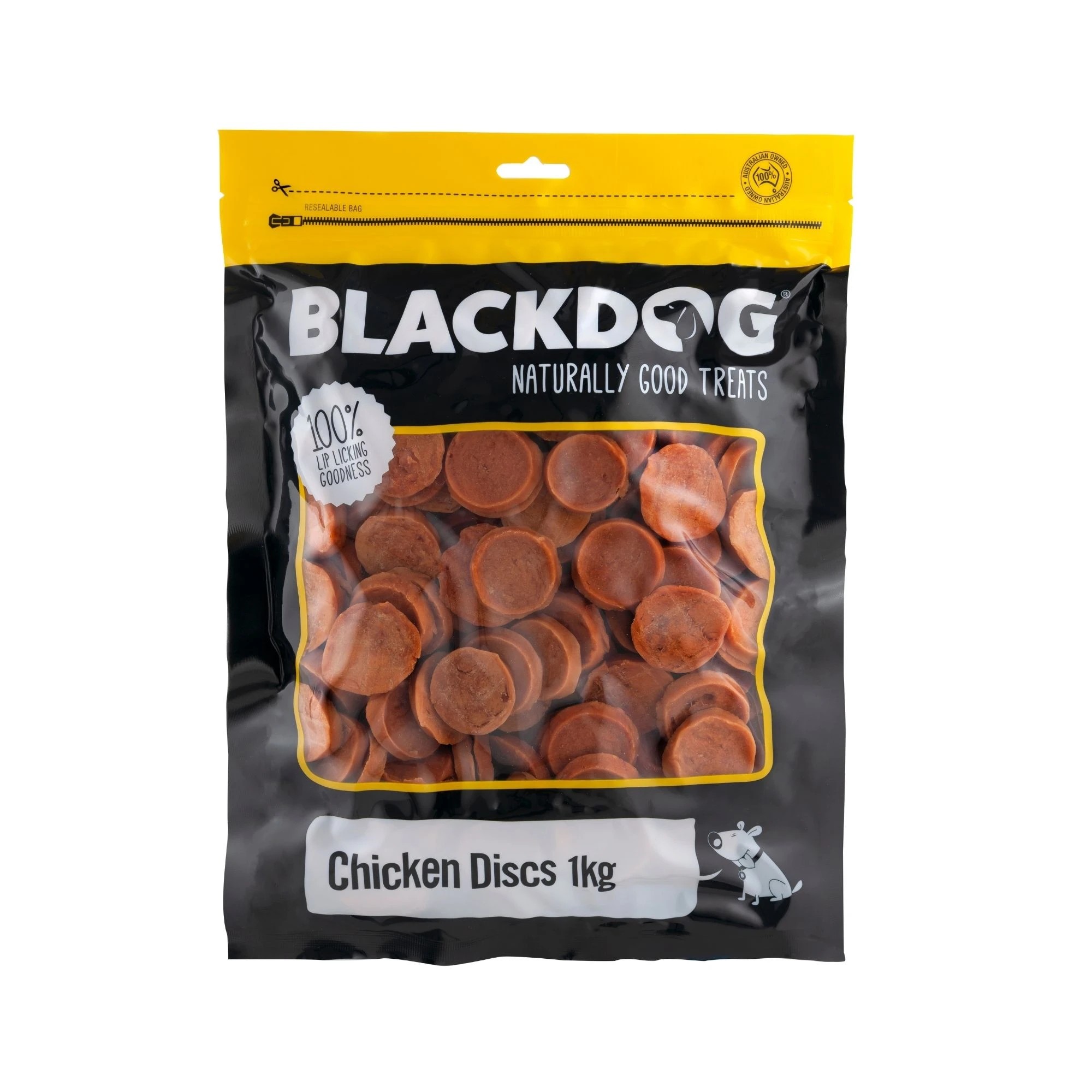 1 Blackdog Chicken Discs 1kg, 1 of 1