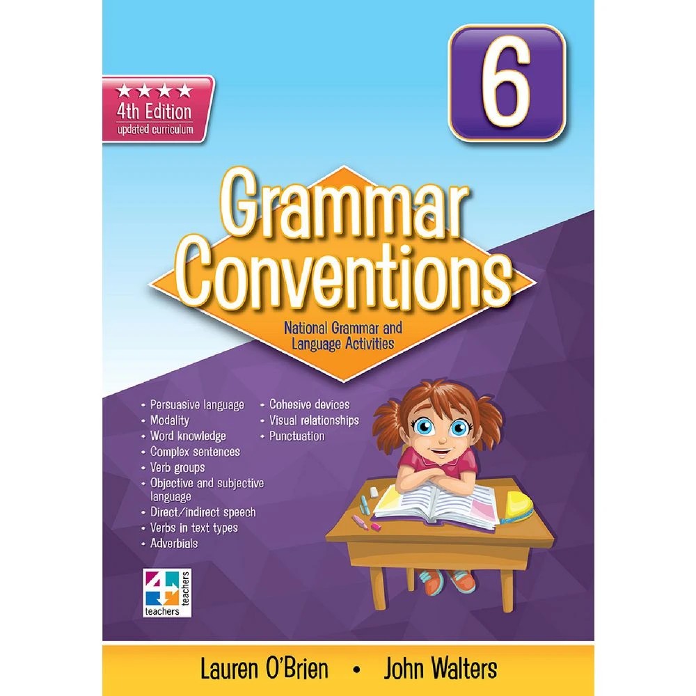 1 Grammar Conventions Book 6 4th Edition, 1 of 1