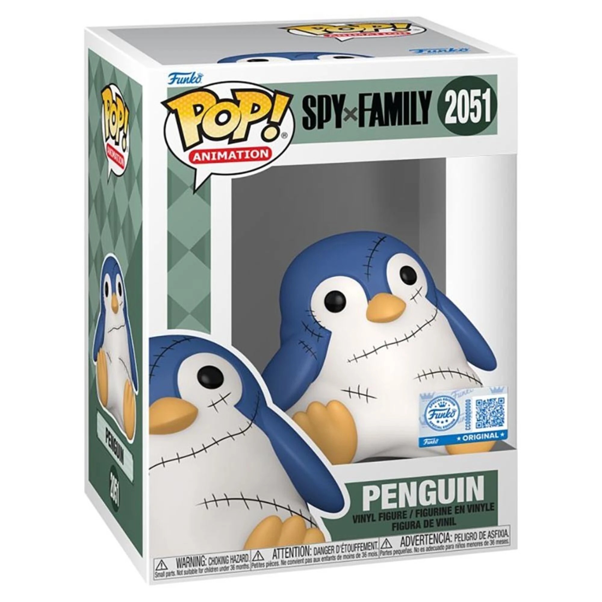 2 Spy x Family - Penguin with Stitches Pop! Vinyl Figure, 2 of 2