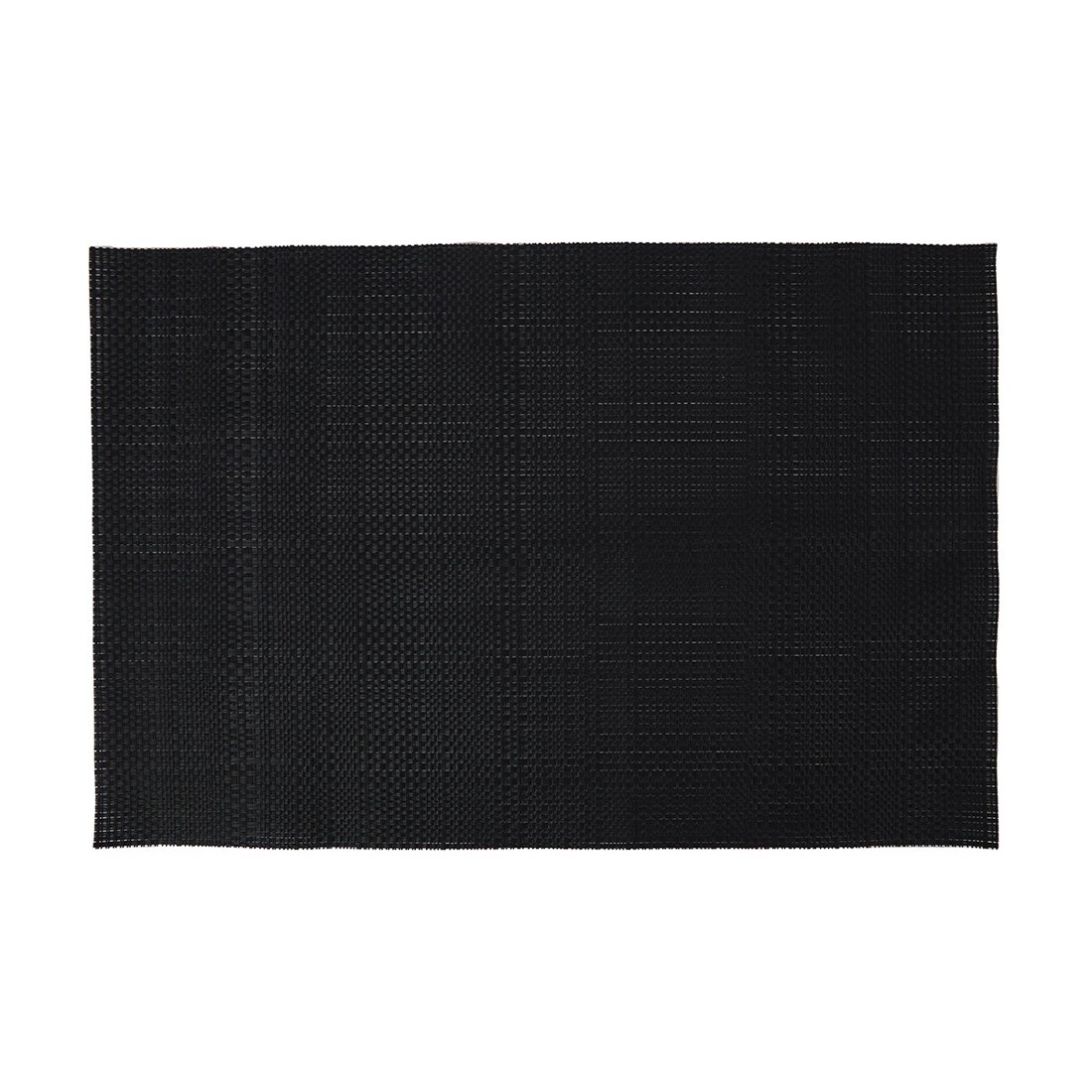 1 Black Weave Placemat, 1 of 4