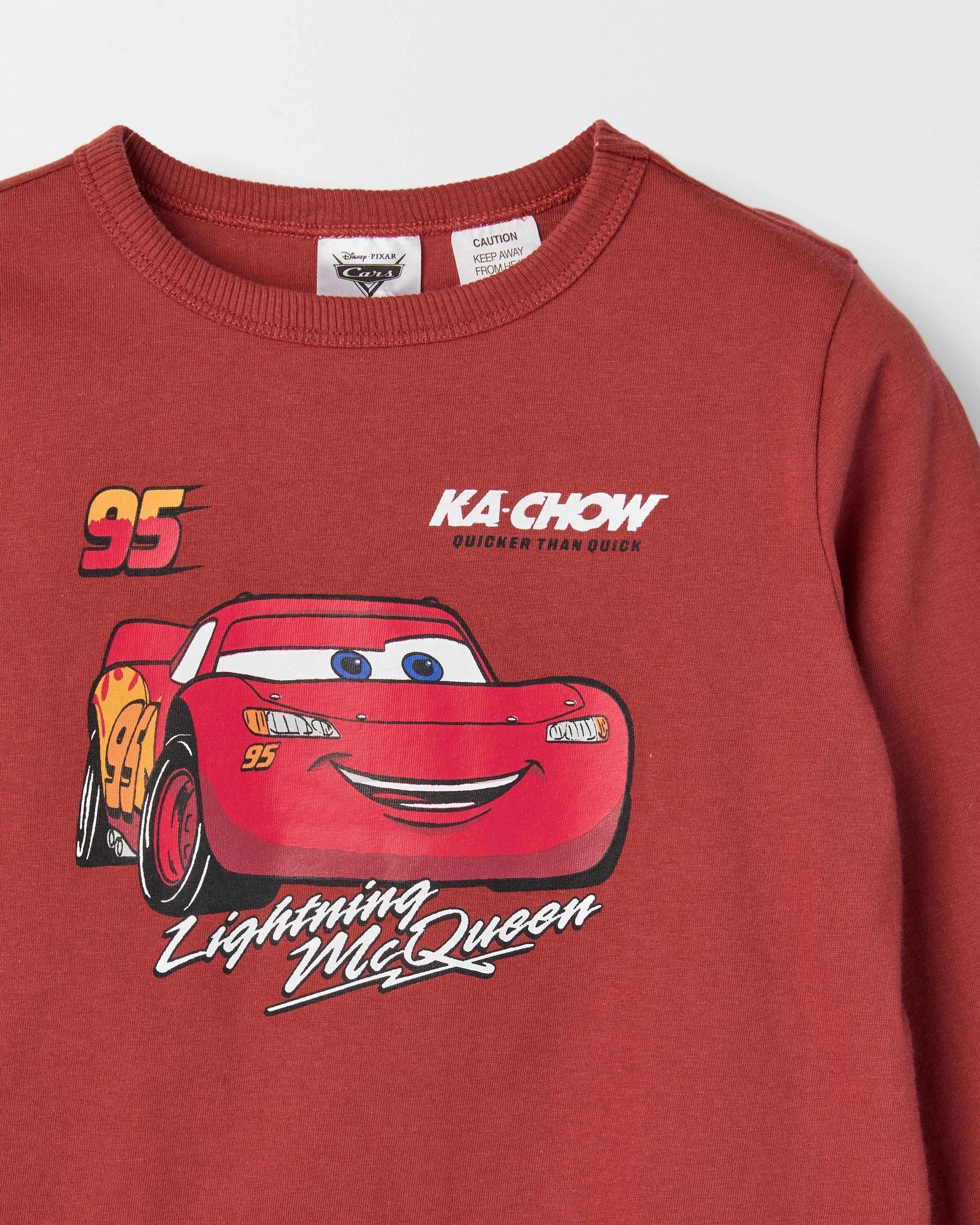 4 Disney Cars Australian Cotton 2 Pack Younger Boys Pyjama Set CARS, 4 of 6