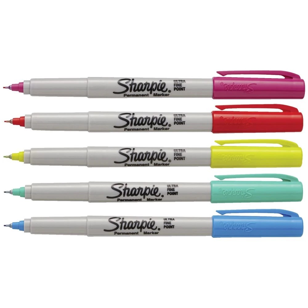 2 Sharpie Ultra Fine Permanent Markers Colour Burst 24 Pack, 2 of 7