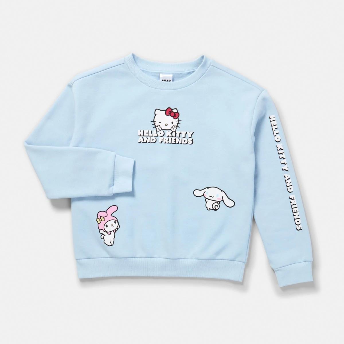 9 Hello Kitty and Friends License Crew Neck Sweatshirt Hellokitty, 9 of 10